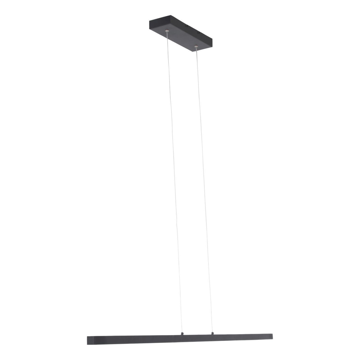 LED Hängelampe Schwarz L:114 cm 20 W 2700 K Modern