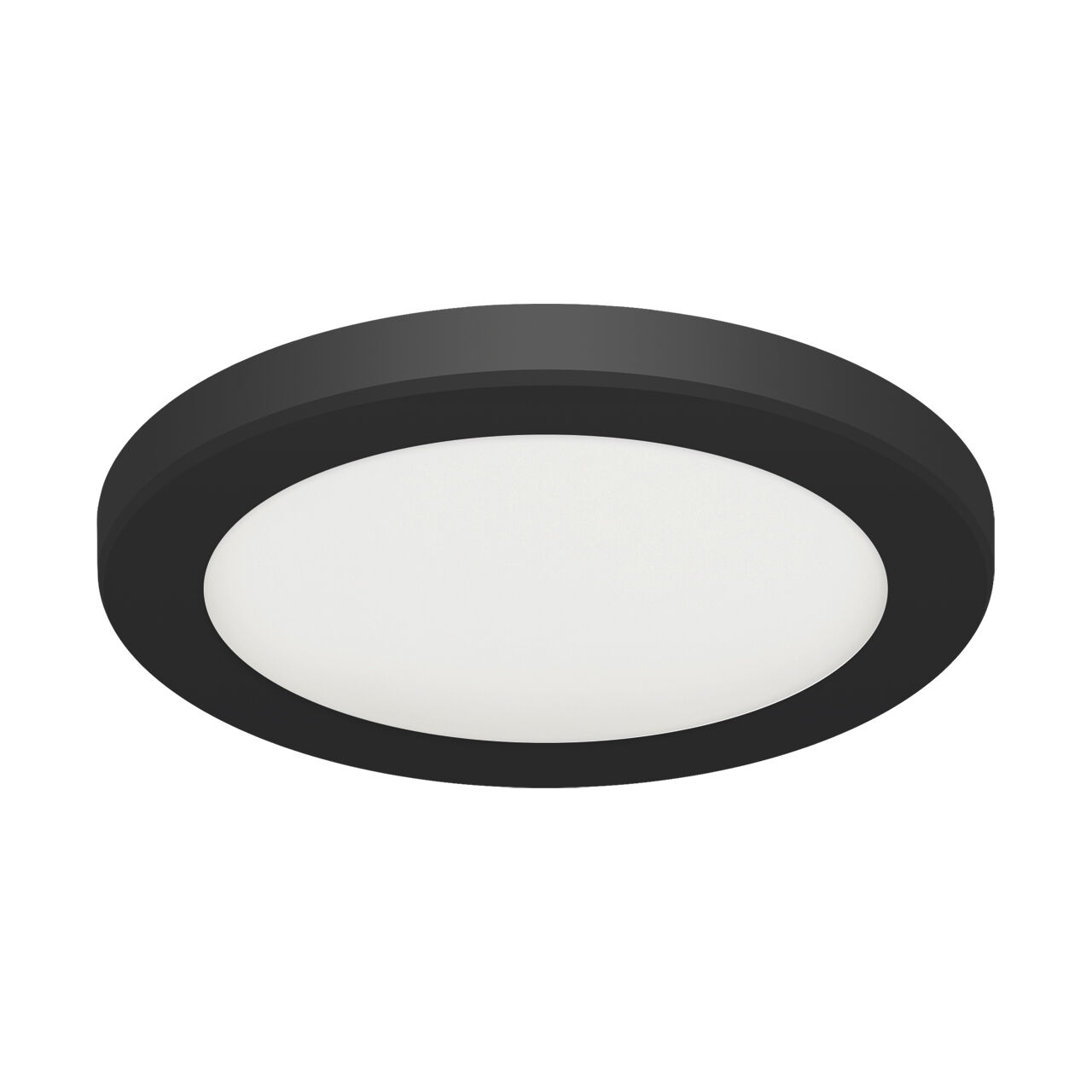 LED Deckenleuchte Schwarz Weiß Ø 22 cm Farbwechsel