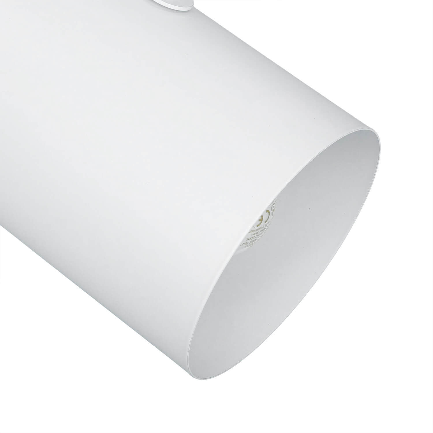 Deckenstrahler Weiß 2 flmg E27 Lampe, Lampenschirm