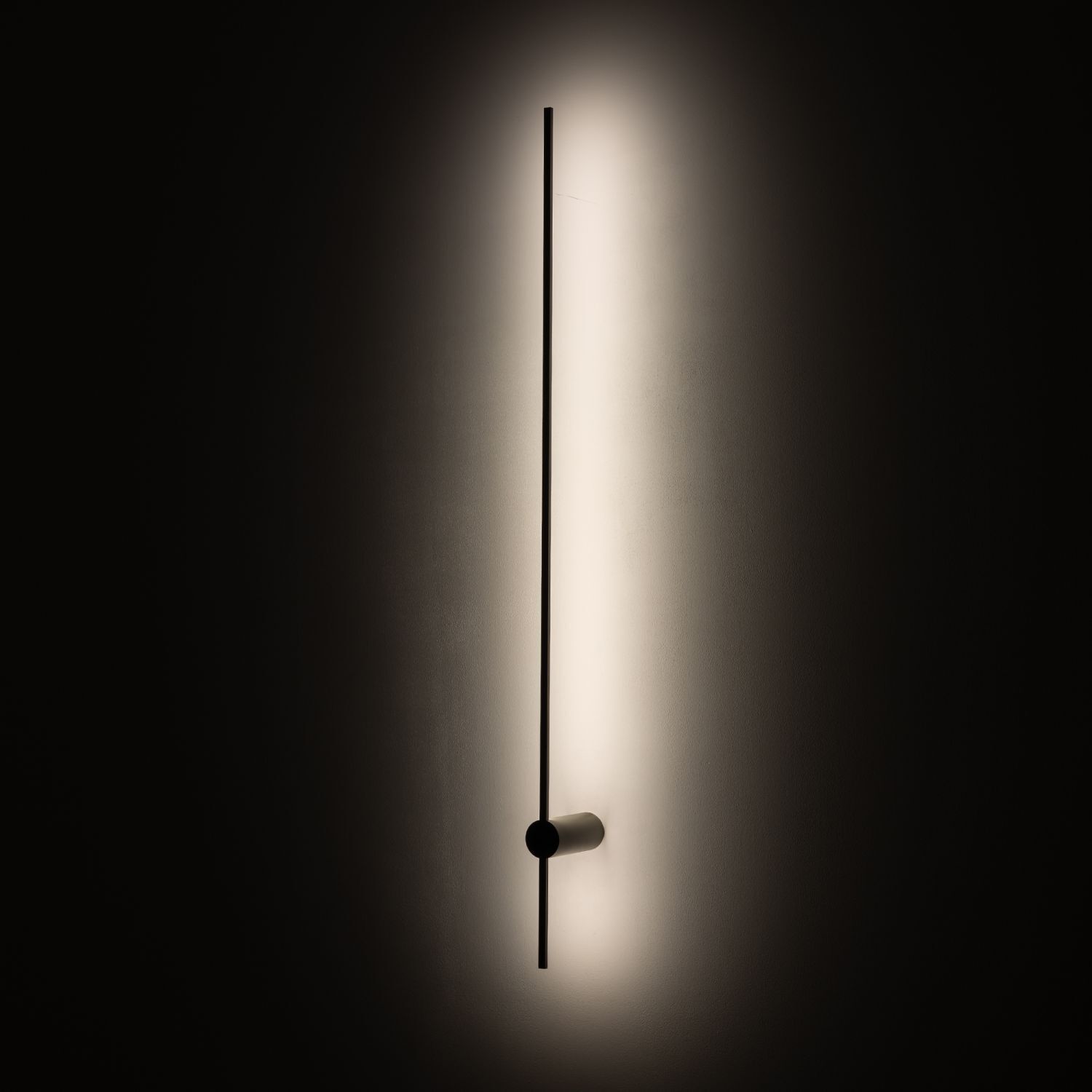 LED Wandleuchte Seidenolive 570 lm H:120 cm indirekt
