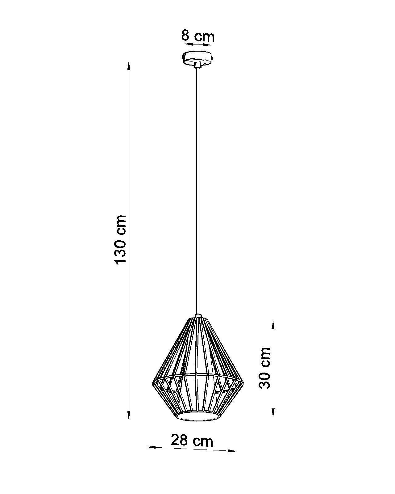 Pendelleuchte Weiß Ø 28 cm E27 Doppelschirm NASHIRA