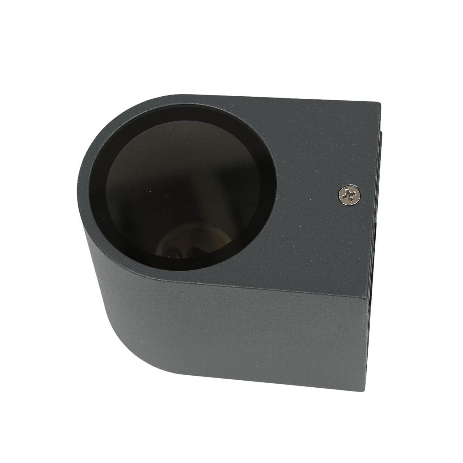 Kleine Außenlampe Garten H:7cm Anthrazit AALBORG Elektronik, Sprecher