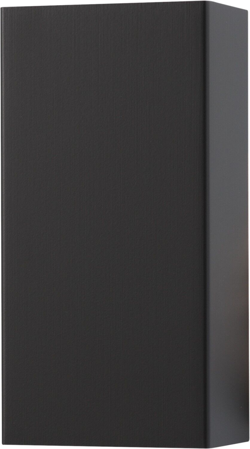 Wandleuchte METALLICO in Schwarz 2-flmg