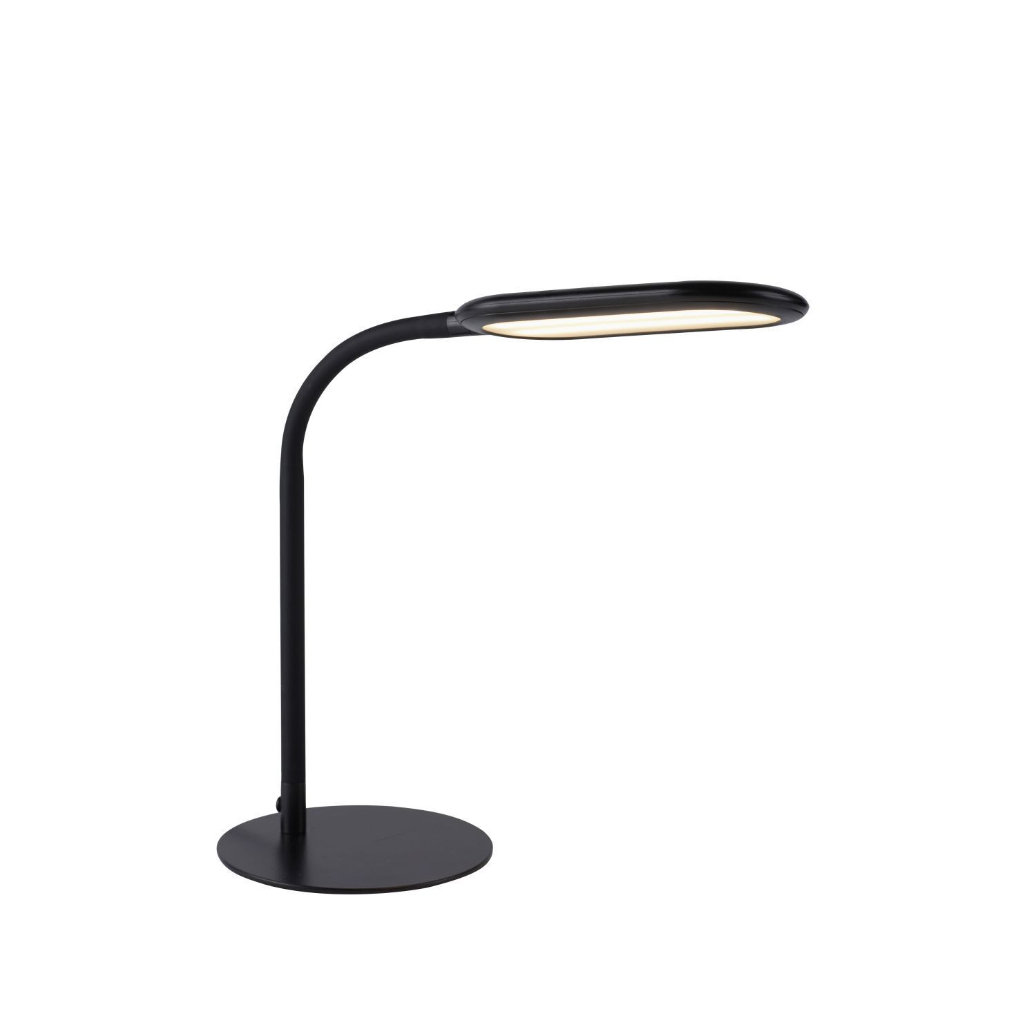 Flexible LED Tischlampe Schwarz 3000-6000 K 7 W dimmbar