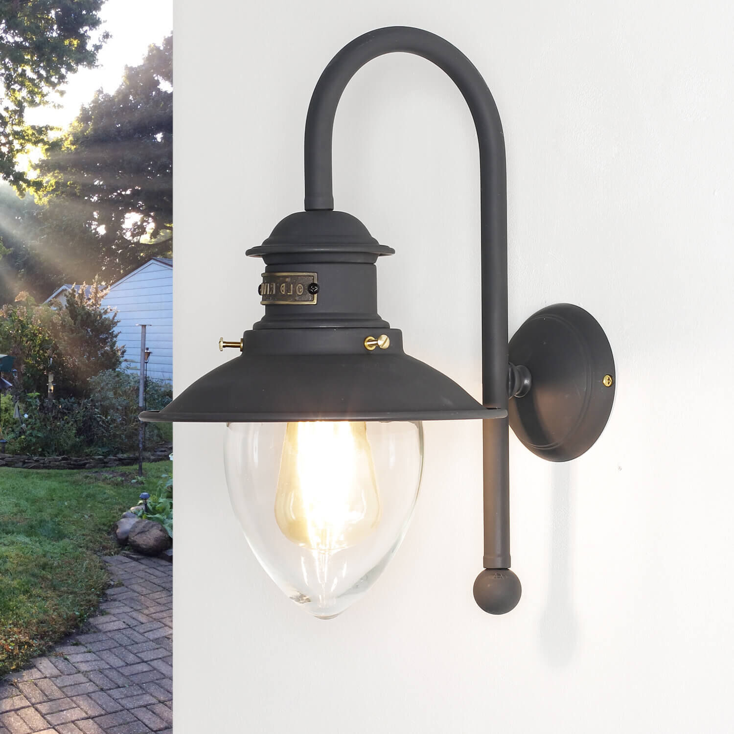 Außenwandleuchte Amalfi Bronze dunkel Leuchte, Lampe