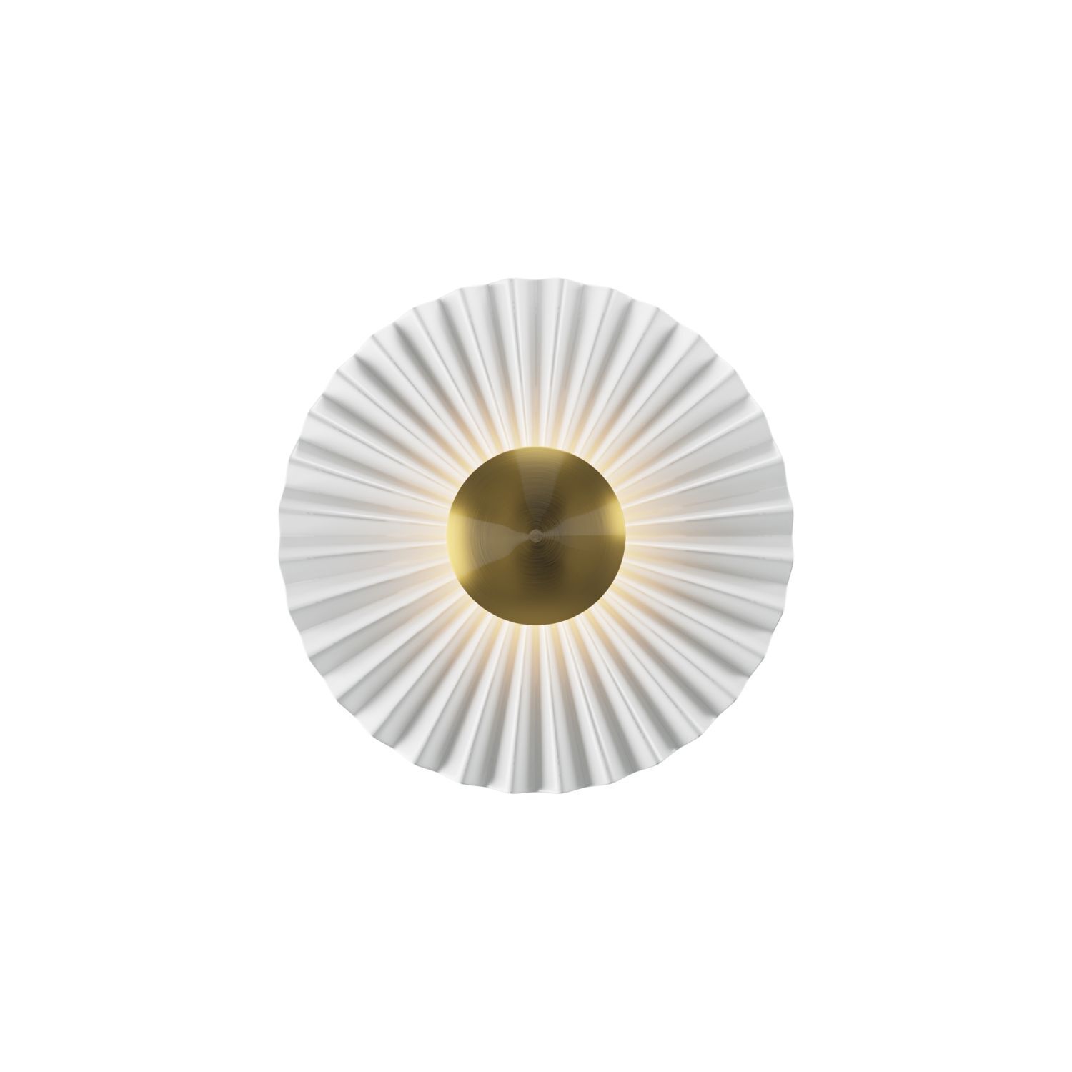 LED Wandleuchte dimmbar Metall rund Ø 30 cm 510 lm KAI