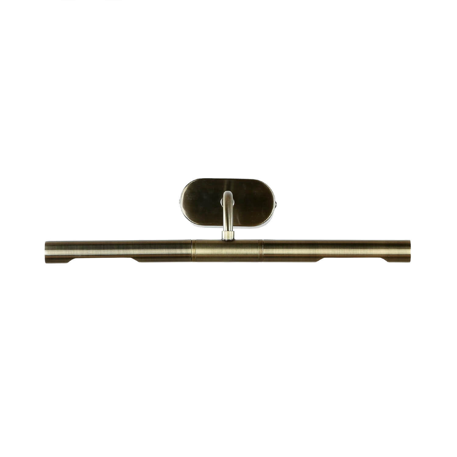 Bilderlampe verstellbar B: 35 cm 2x G9 in Messing antik