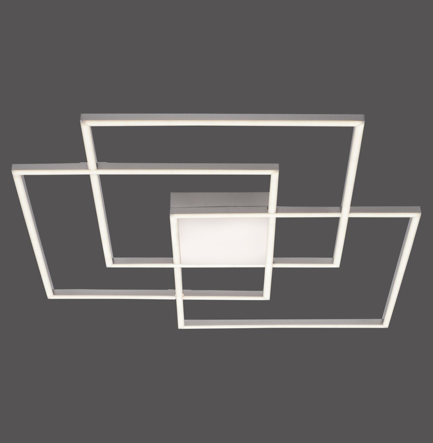 LED Deckenleuchte dimmbar Metall in Stahl L:75 cm 12 W Deckenleuchte, Kühlergrill