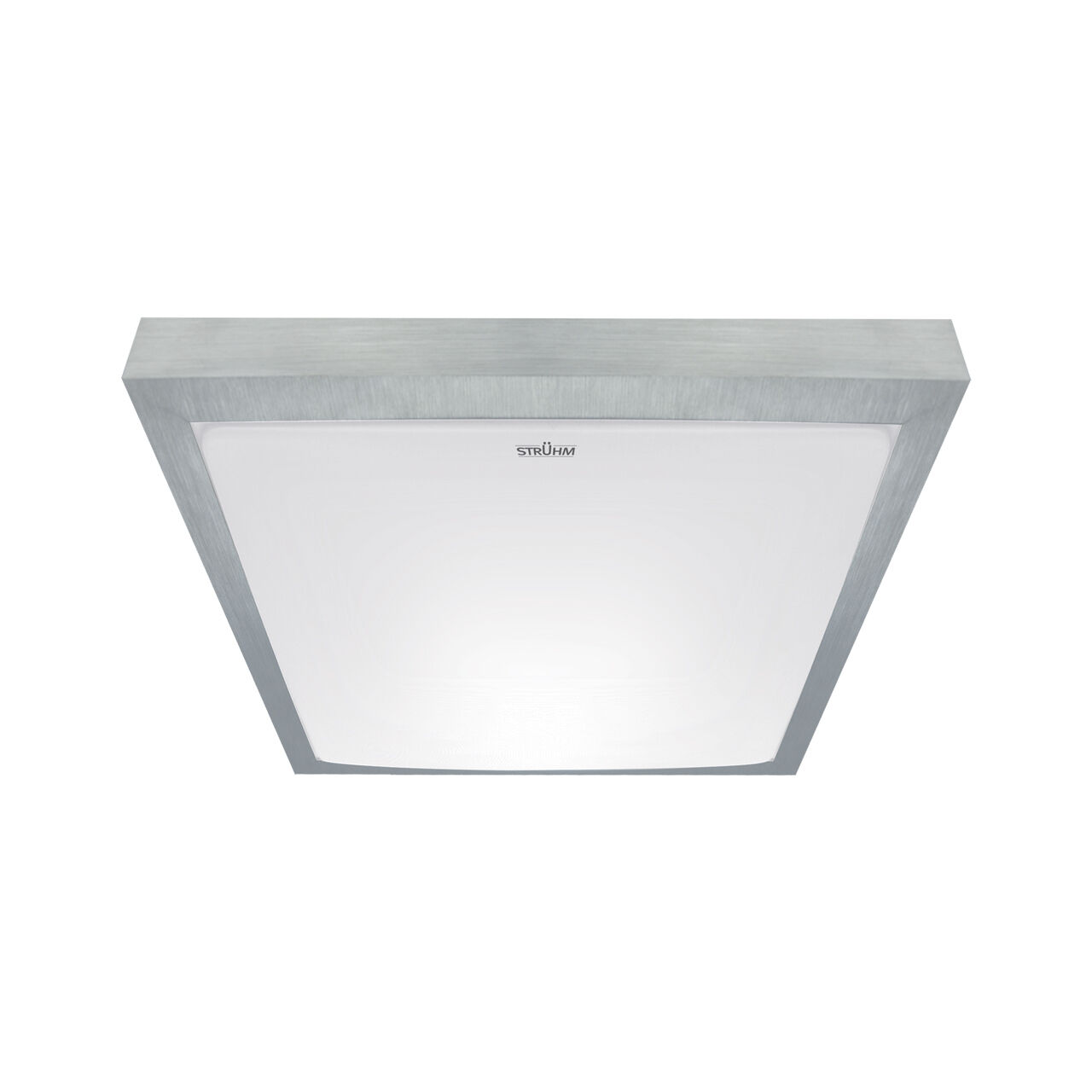 LED Badezimmerleuchte IP44 B: 27 cm in Silber Weiß 4000 K Decke