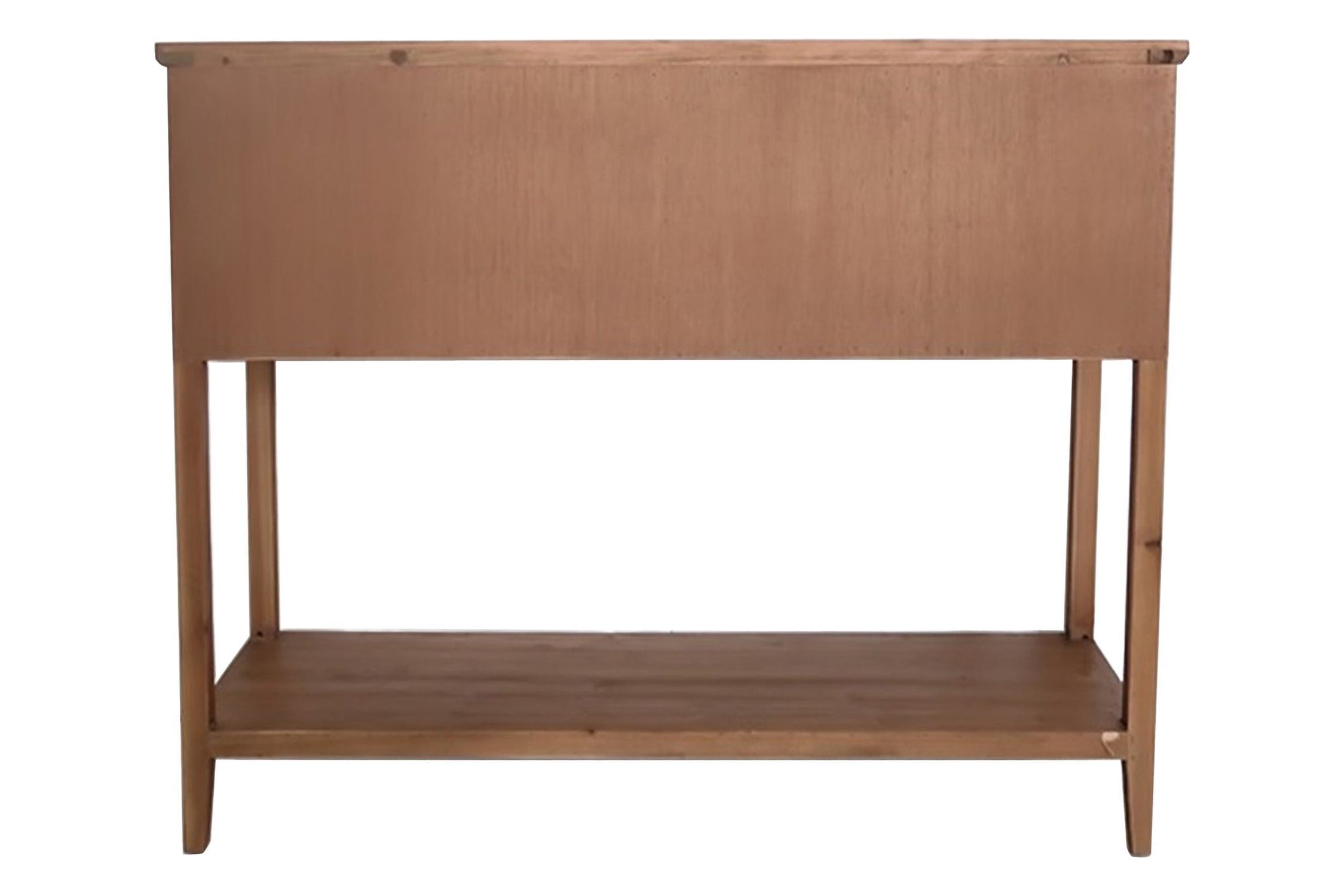 Konsolentisch mit Schublade Holz (Kiefer) in Braun 125cm