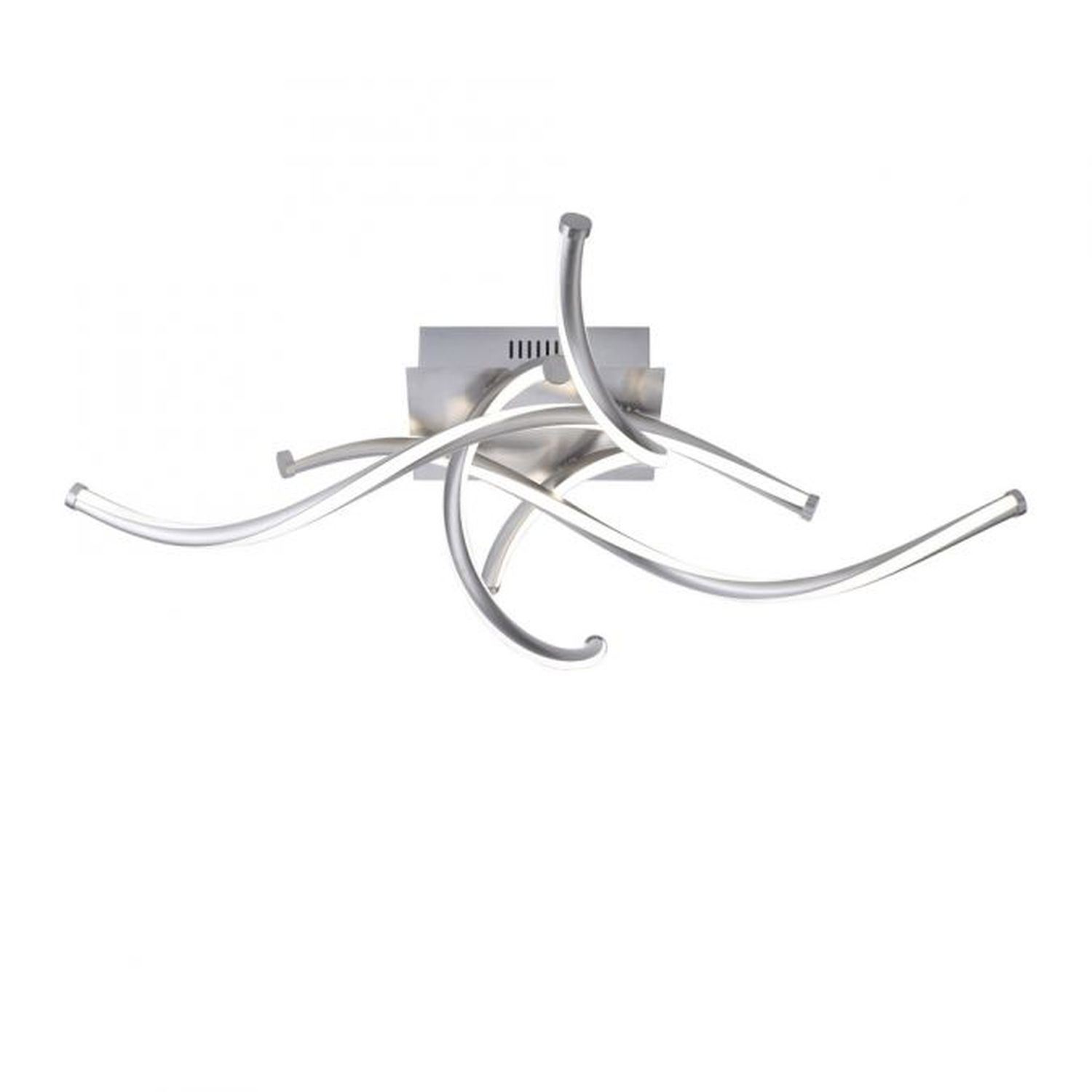 LED Deckenleuchte Wellen 4-flammig dimmbar 36 W B:74 cm