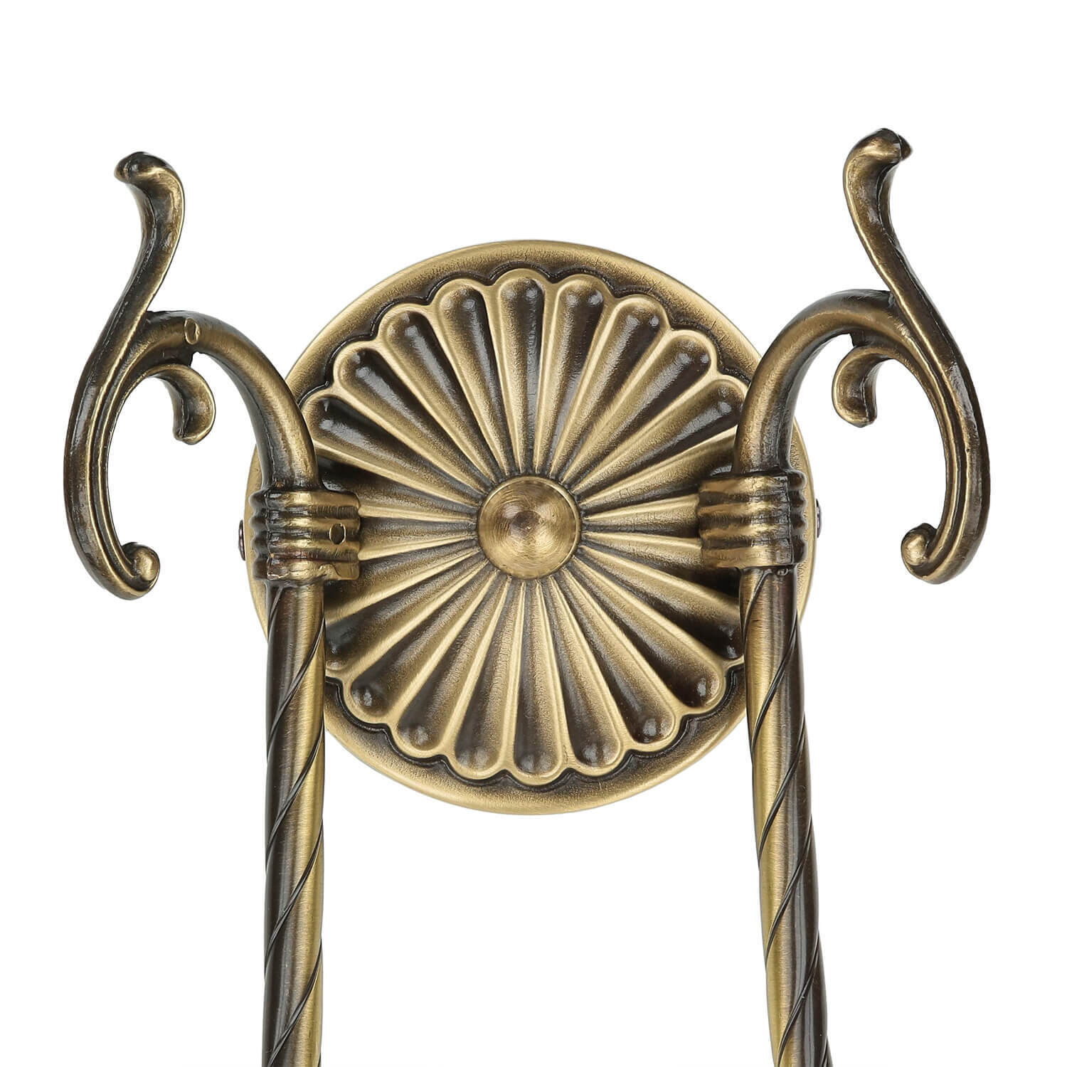 Jugendstil Wandlampe Bronze Hell