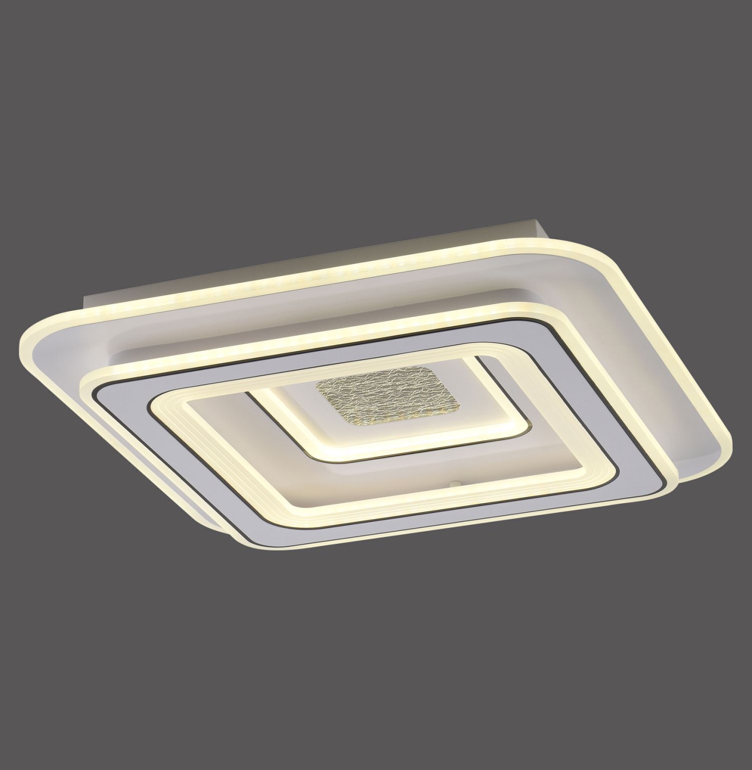 LED Deckenlampe Dimmer Fernbedienung 6500 lm Nachtlicht