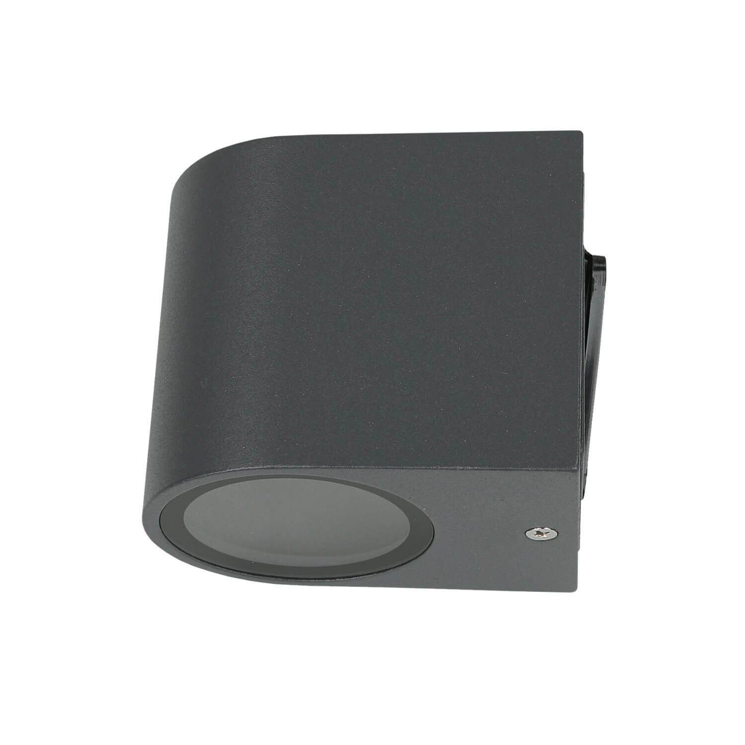 Kleine Außenlampe Garten H:7cm Anthrazit AALBORG Elektronik, Sprecher