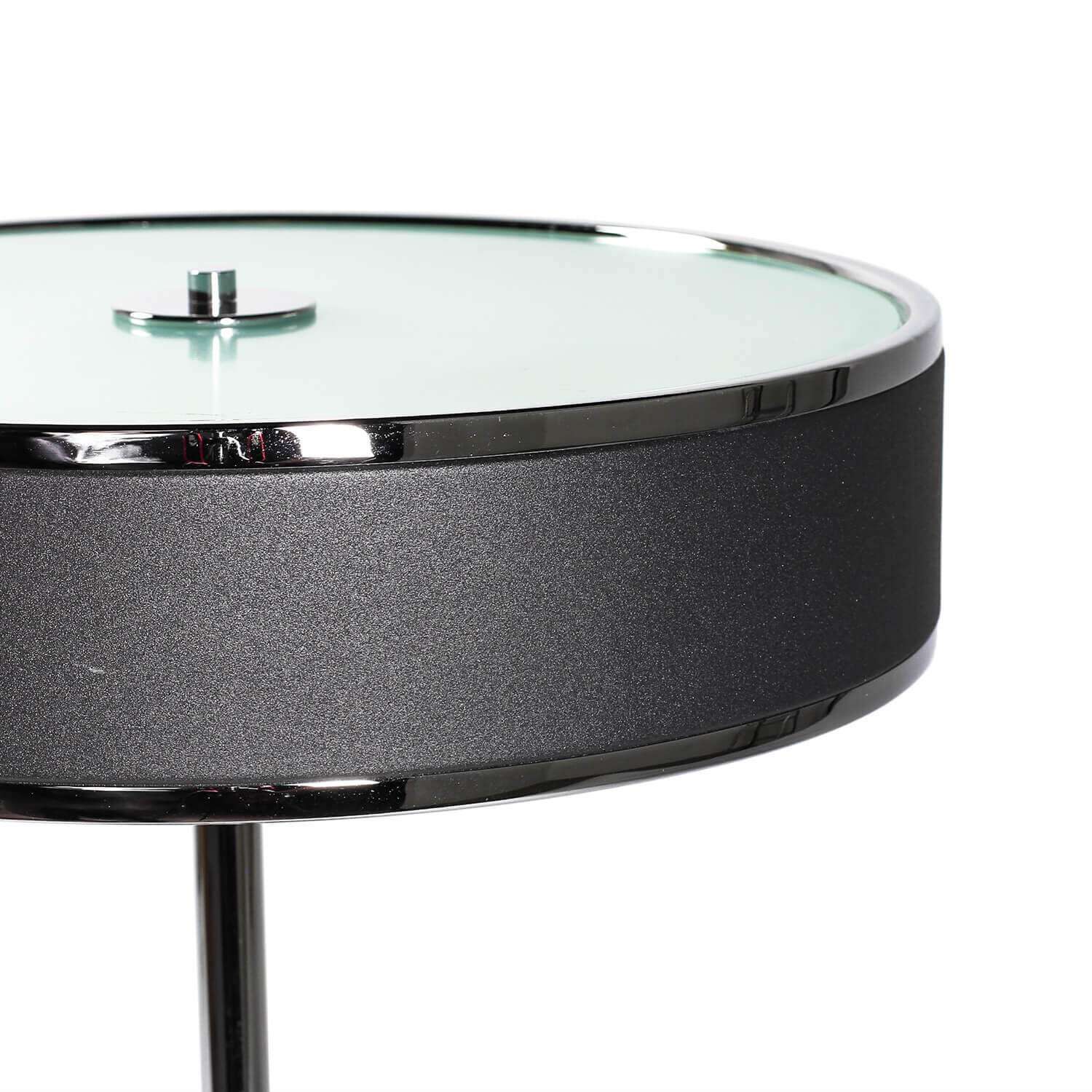 Tischleuchte in Graphit Ø35cm H:47cm Lampe LORSAN Moebel, Tabelle, Kaffeetisch, Lampe, Tischplatte