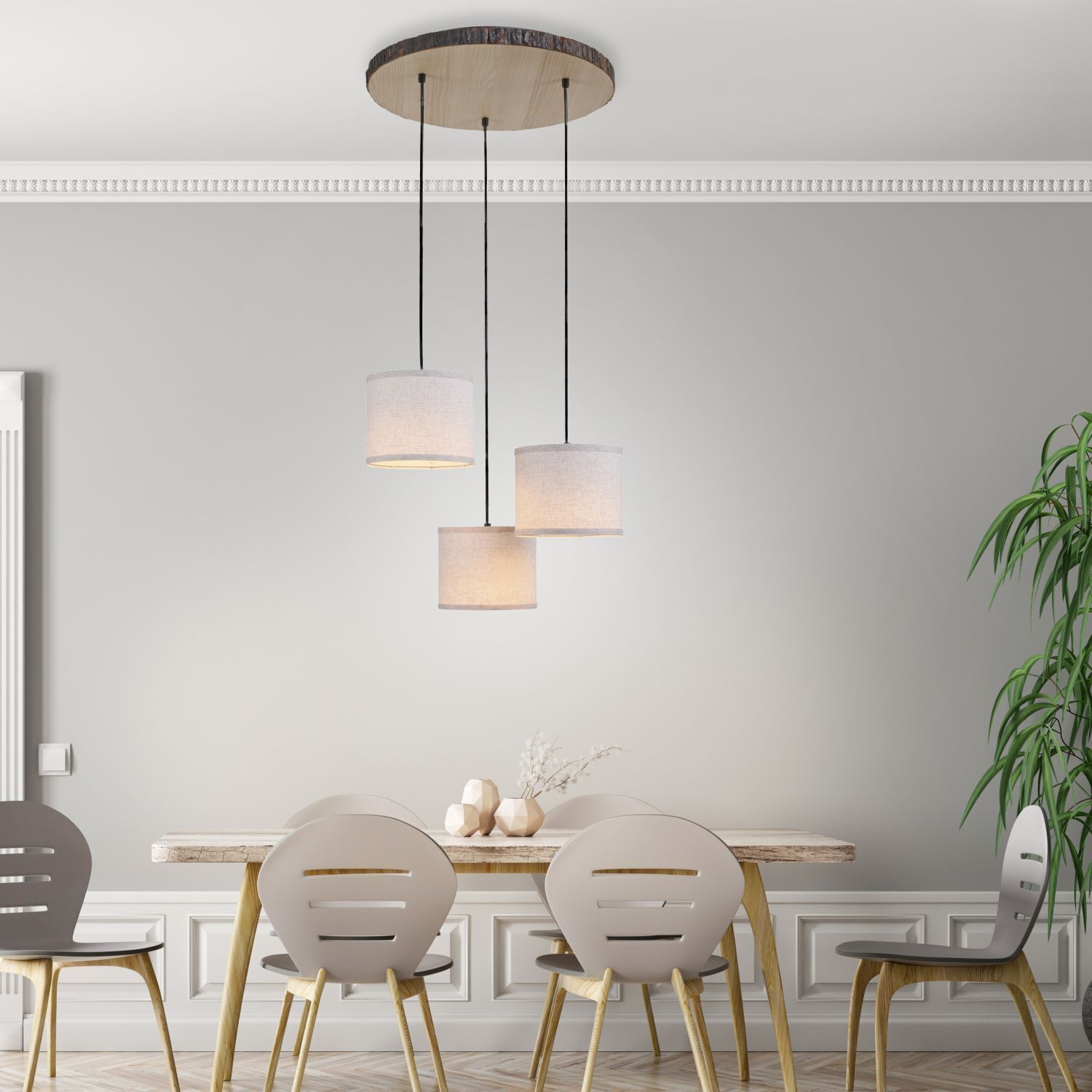 Esstisch, Tisch, Esszimmer, Lampe, Deckenleuchte