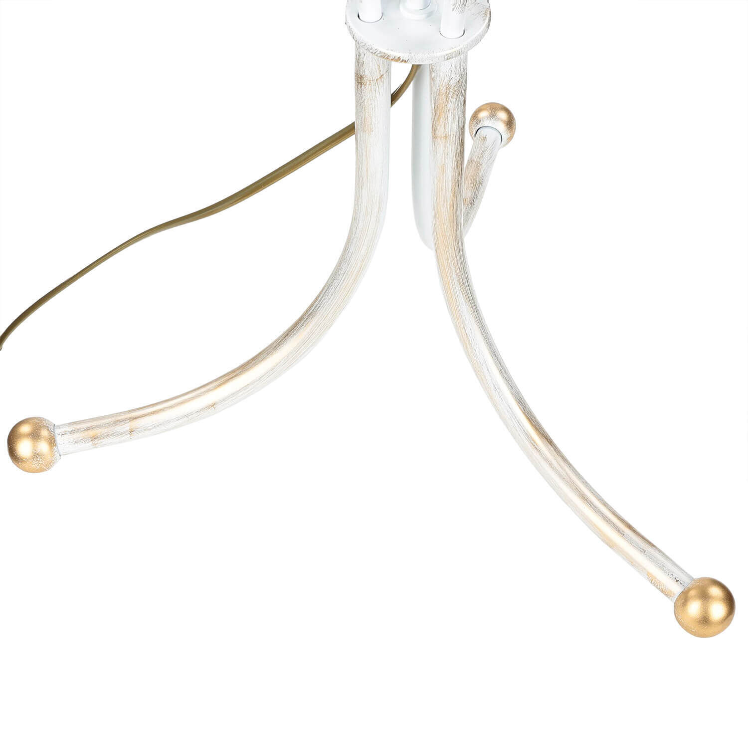 Stehlampe GANARA 158cm Barock Muster Shabby Gold Moebel