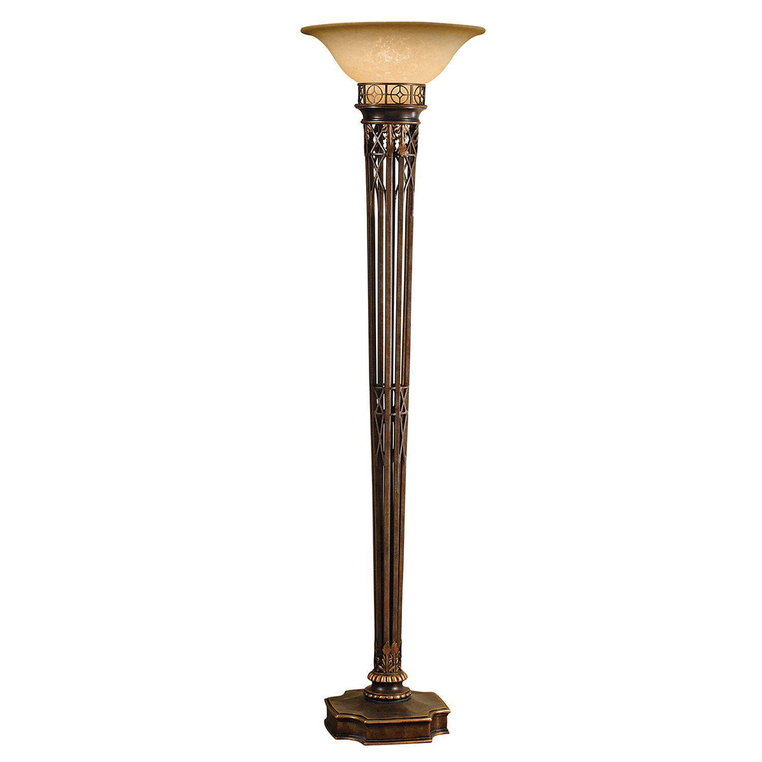 Stehlampe CARMEN 189cm Wohnzimmer Fackel Leuchte