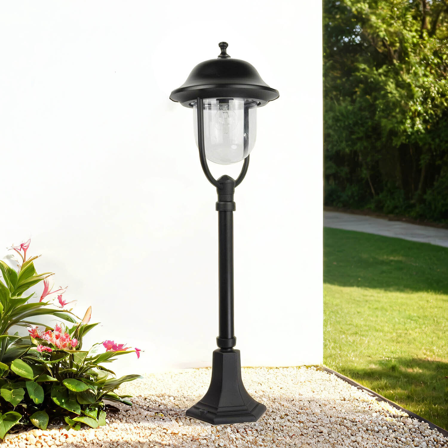 Laternenpfahl, Lampe