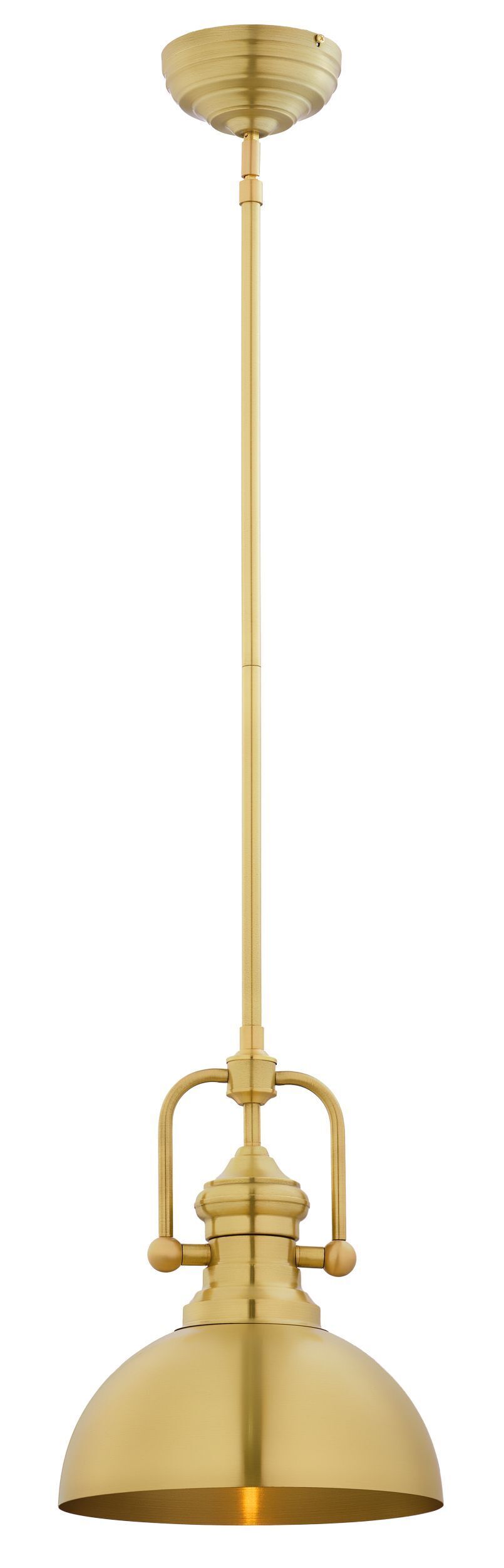 Runde Deckenlampe Loft Metall E27 Ø30,5 cm in Kupfer