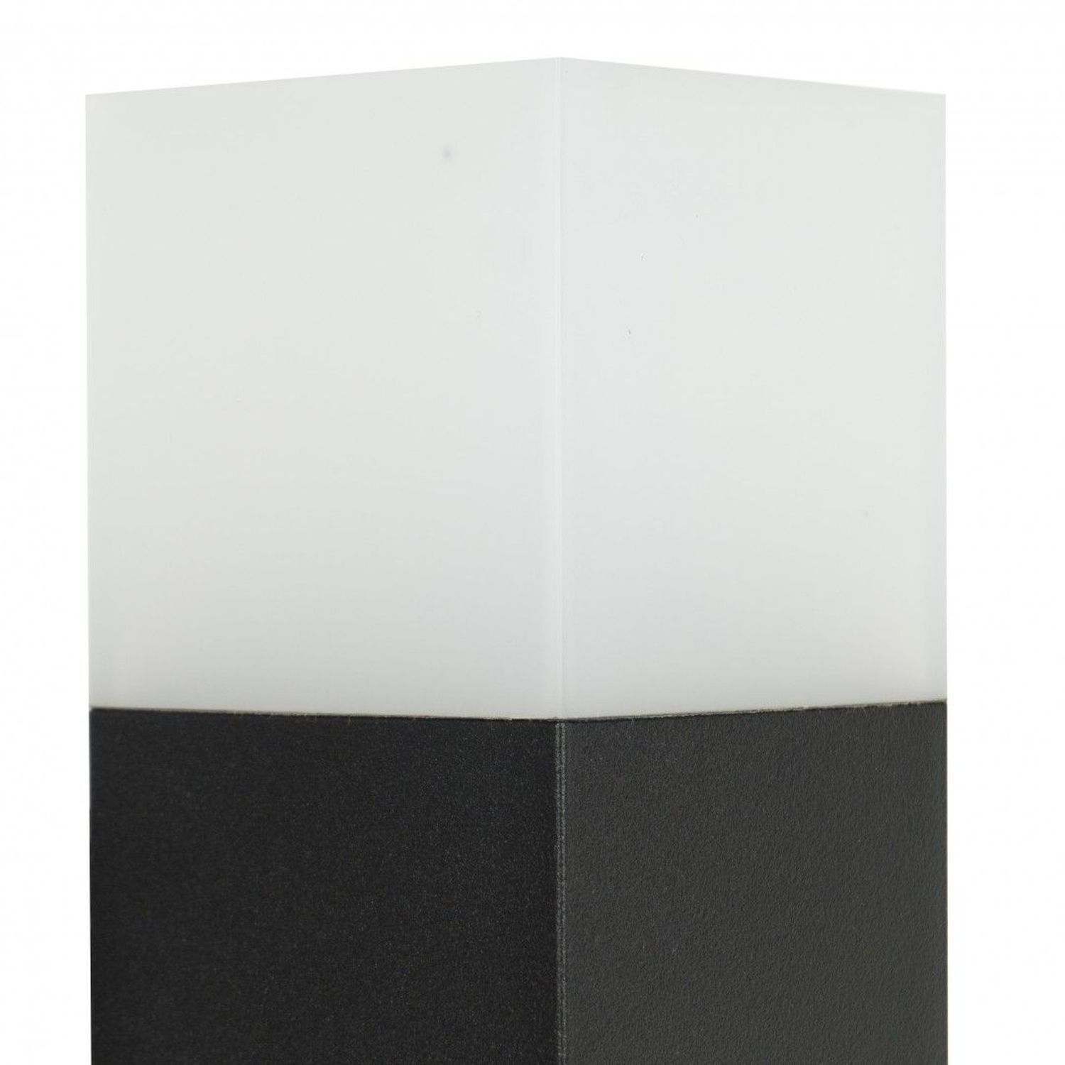 Outdoor Stehleuchte Schwarz 58cm IP44 eckig