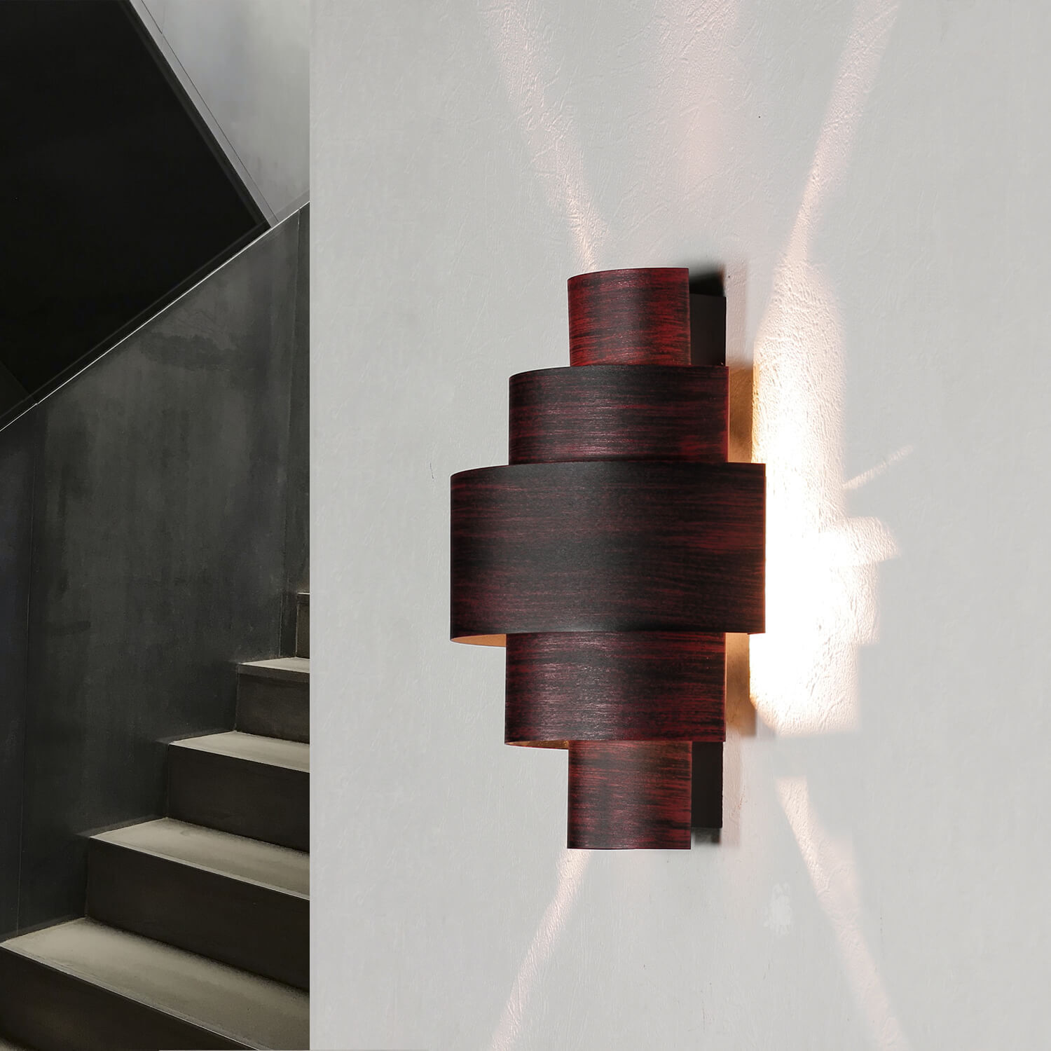 Wohnen, Treppe, Holz, Innenarchitektur, Handlauf