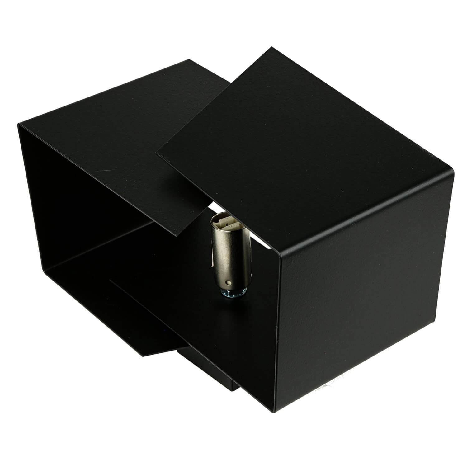 Extravagante Wandleuchte BLOX Schwarz Up Down G9