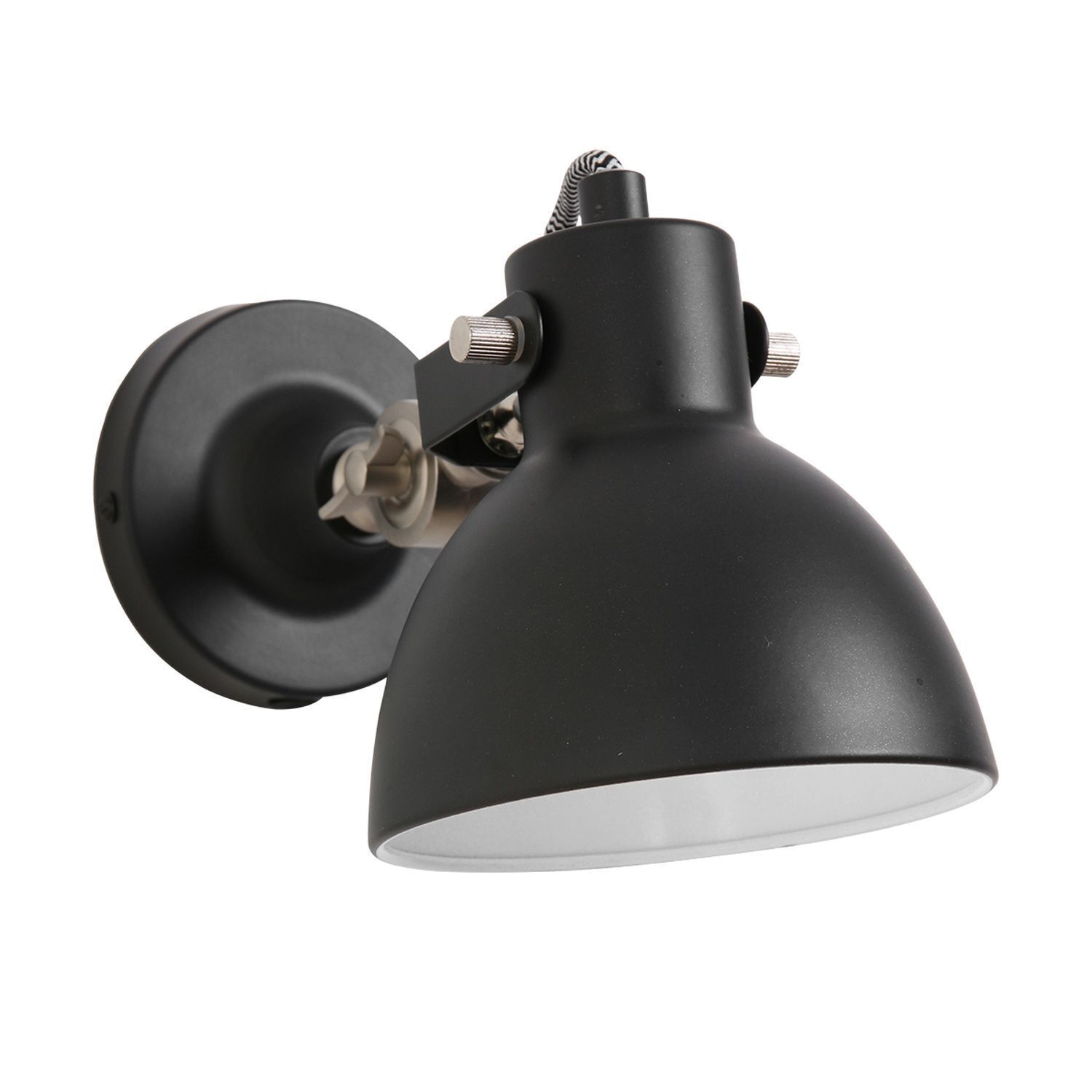 Beweglicher Wandspot Metall B:14 cm E14 zielgerichtet