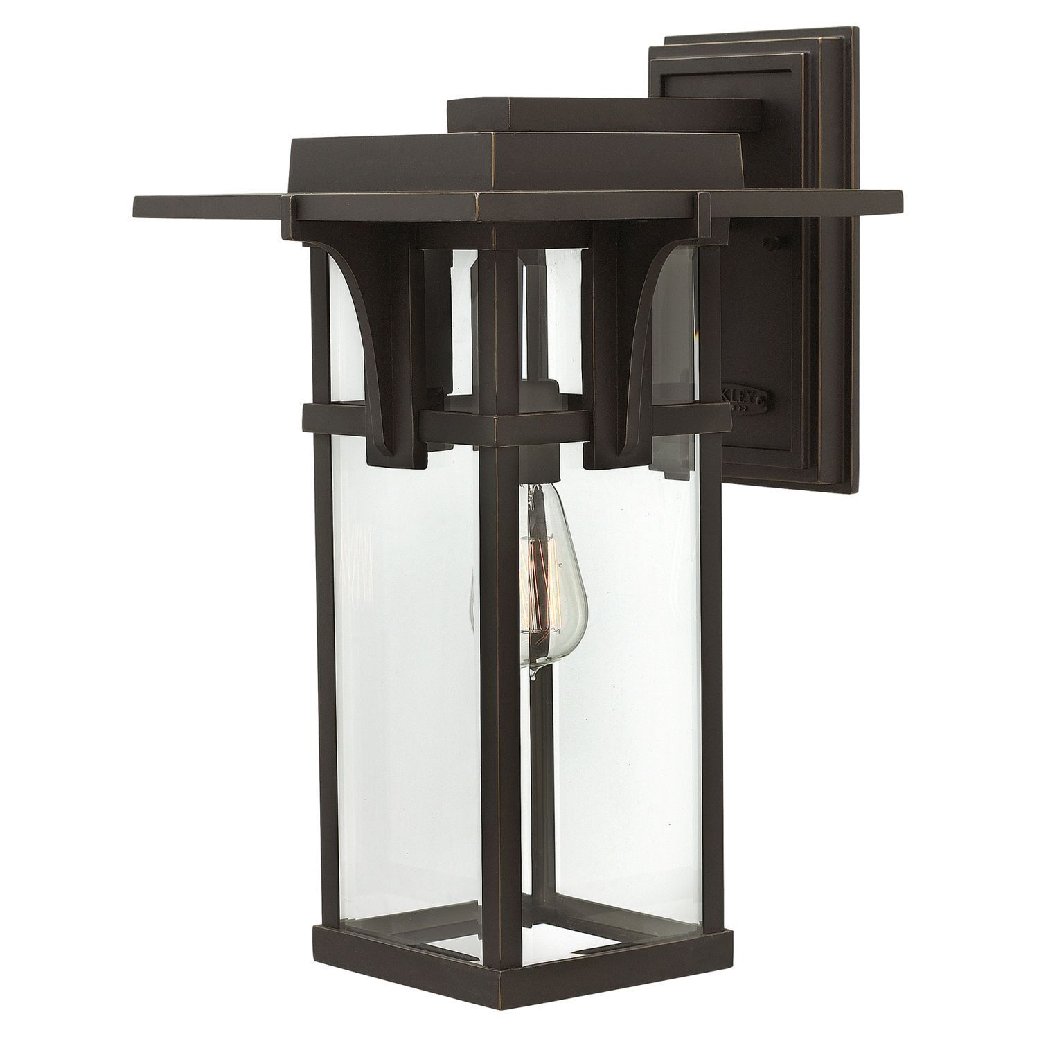 Wandlampe Außen in Bronze IP44 E27 RANDALL Haus
