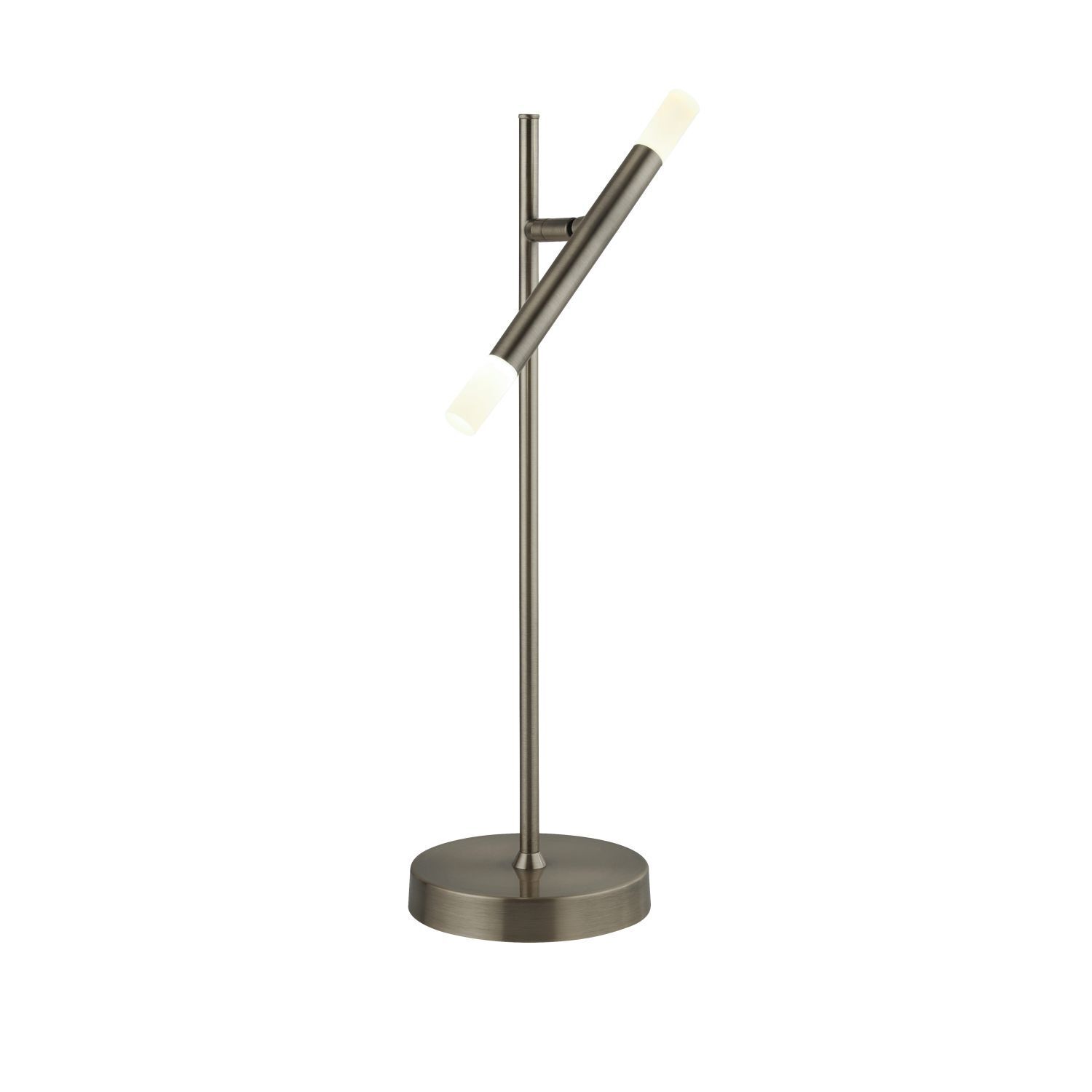 Tischlampe LED verstellbar Nickel matt 2700 K 117 lm 48,5 cm