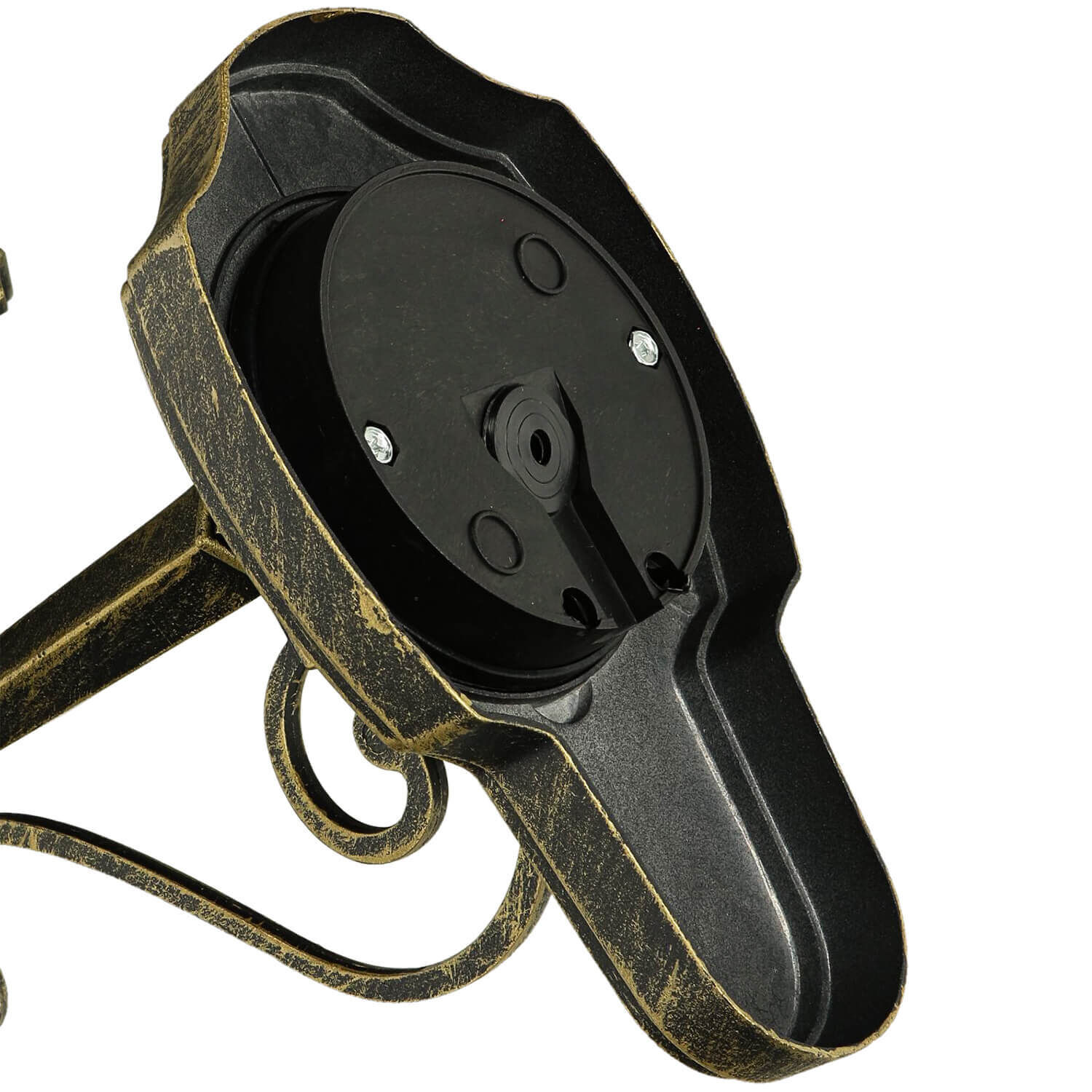 Rustikale Außenlampe Wand in Gold antik E27 Laterne BREST Rustikale Außenlampe Wand in Gold antik E27 Laterne BREST