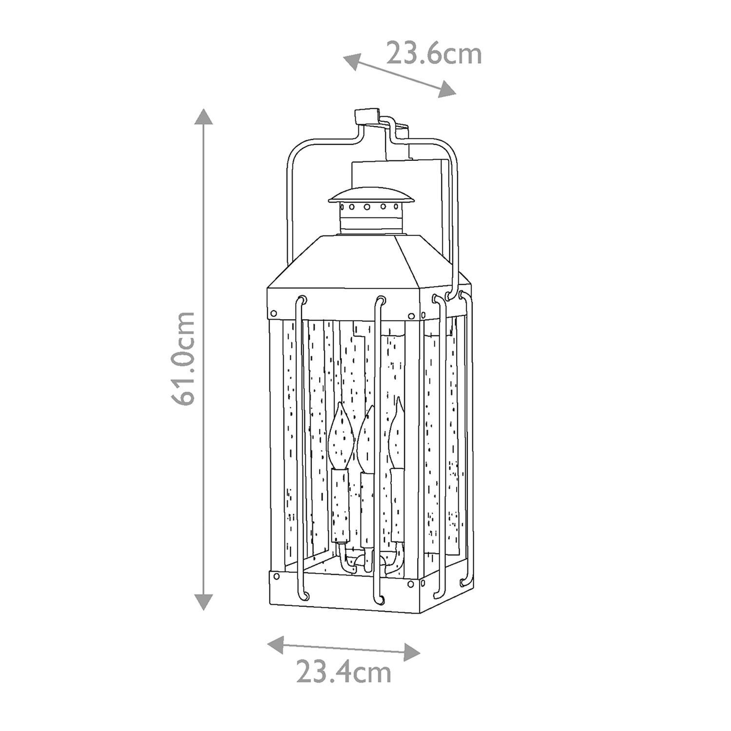 Laterne, Außenbereich, Garten, Metall, hängend