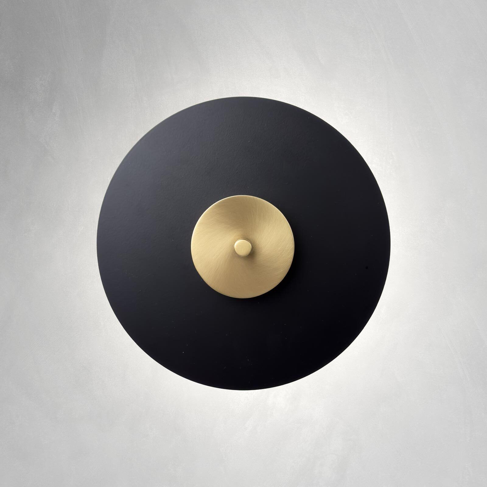 LED Wandleuchte Messing Eisen Ø 23 cm 2700 K Premium
