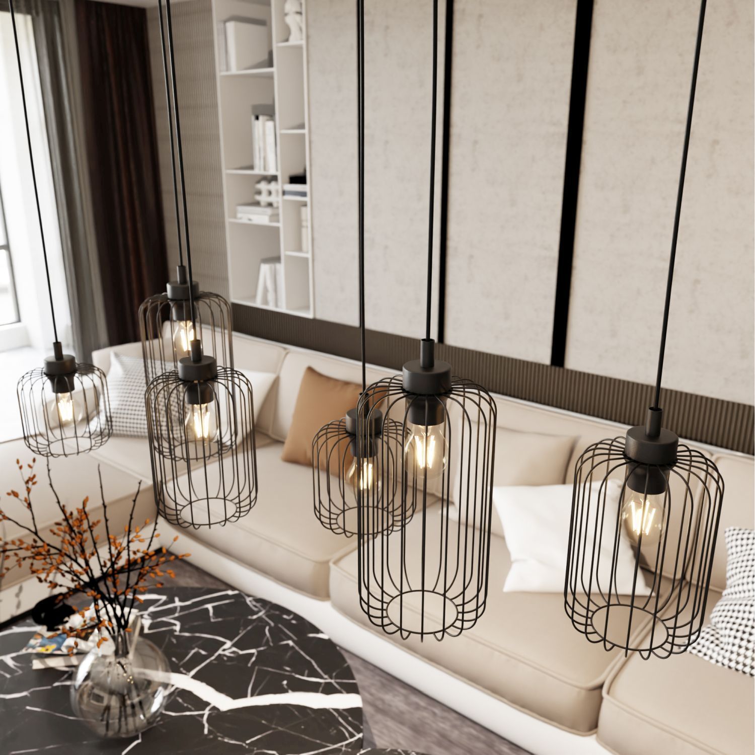 Dekoration für Zuhause, Lampe, Wohnzimmer, Zimmer, Innenarchitektur