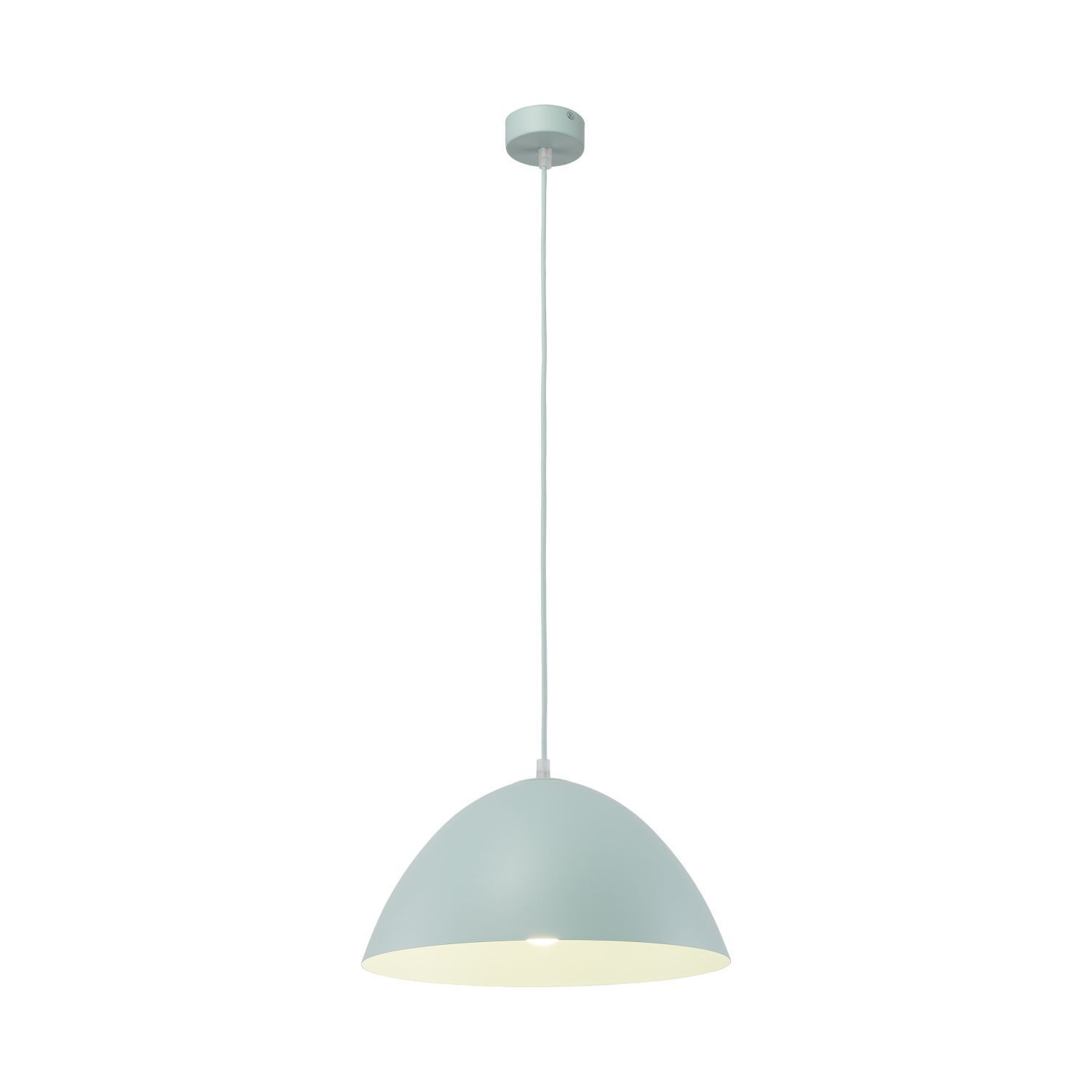 Hängeleuchte Metall E27 rund Ø 34 cm H: max. 165 cm Mint