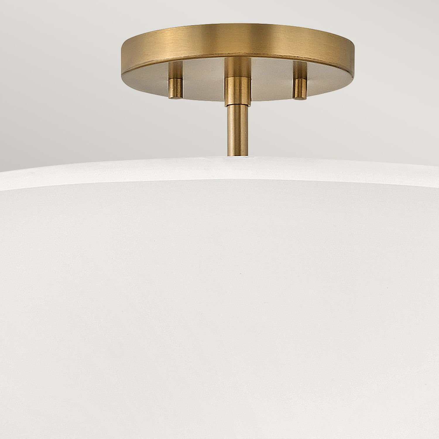 Deckenleuchte rund D: 40,6 cm E14 Modern Metall Stoff