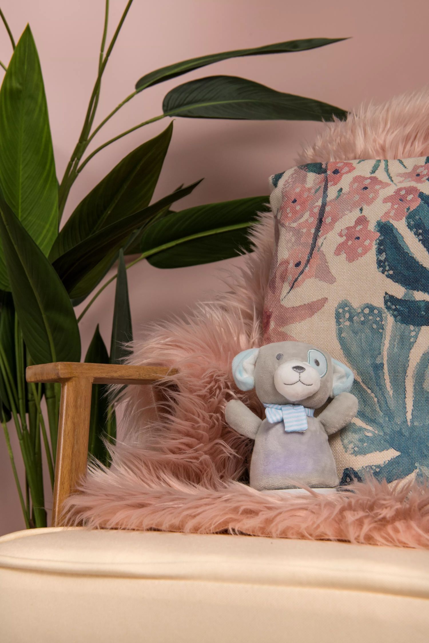 Kissen, Dekoration für Zuhause, Pflanze, Teddybär, Mobiliar