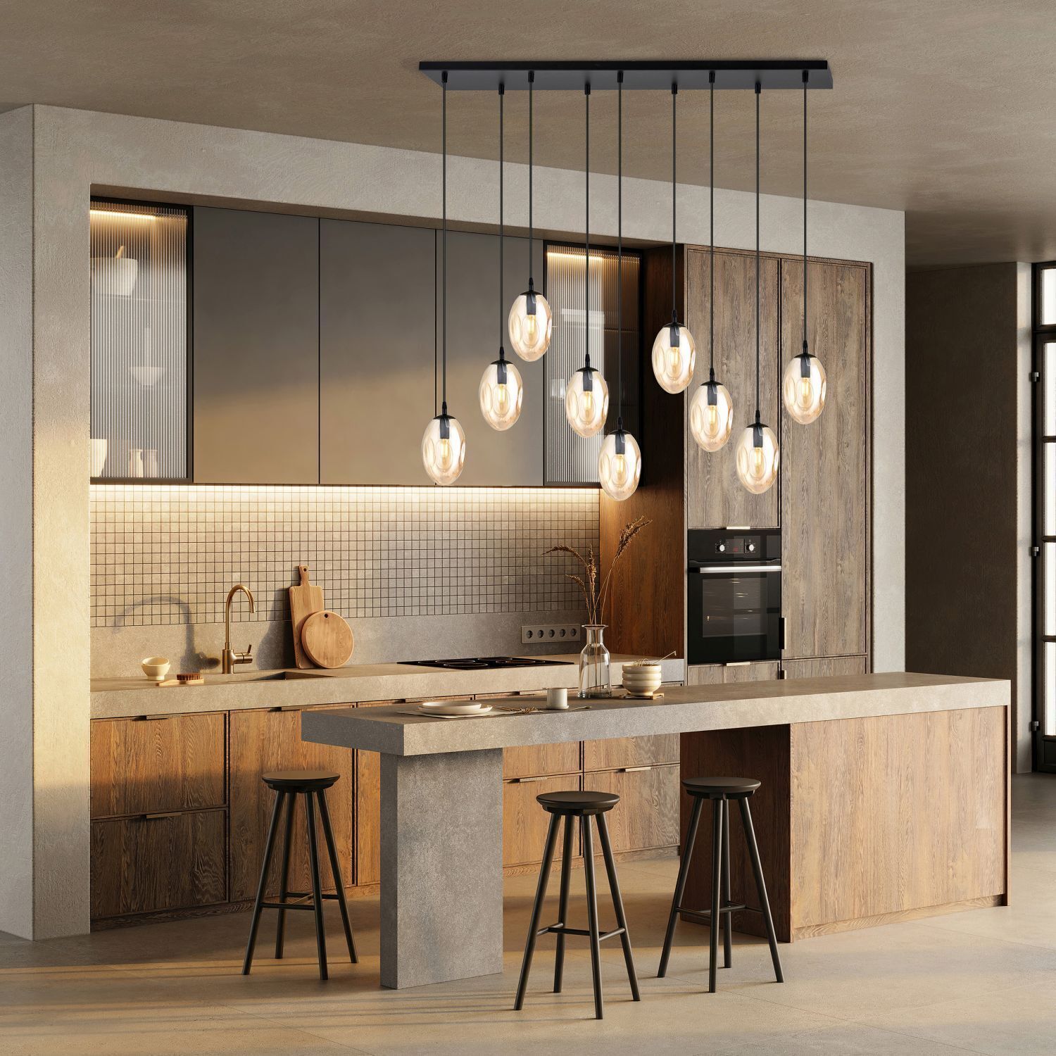 Drinnen, Innenarchitektur, Küche, Waschbeckenhahn, Mobiliar