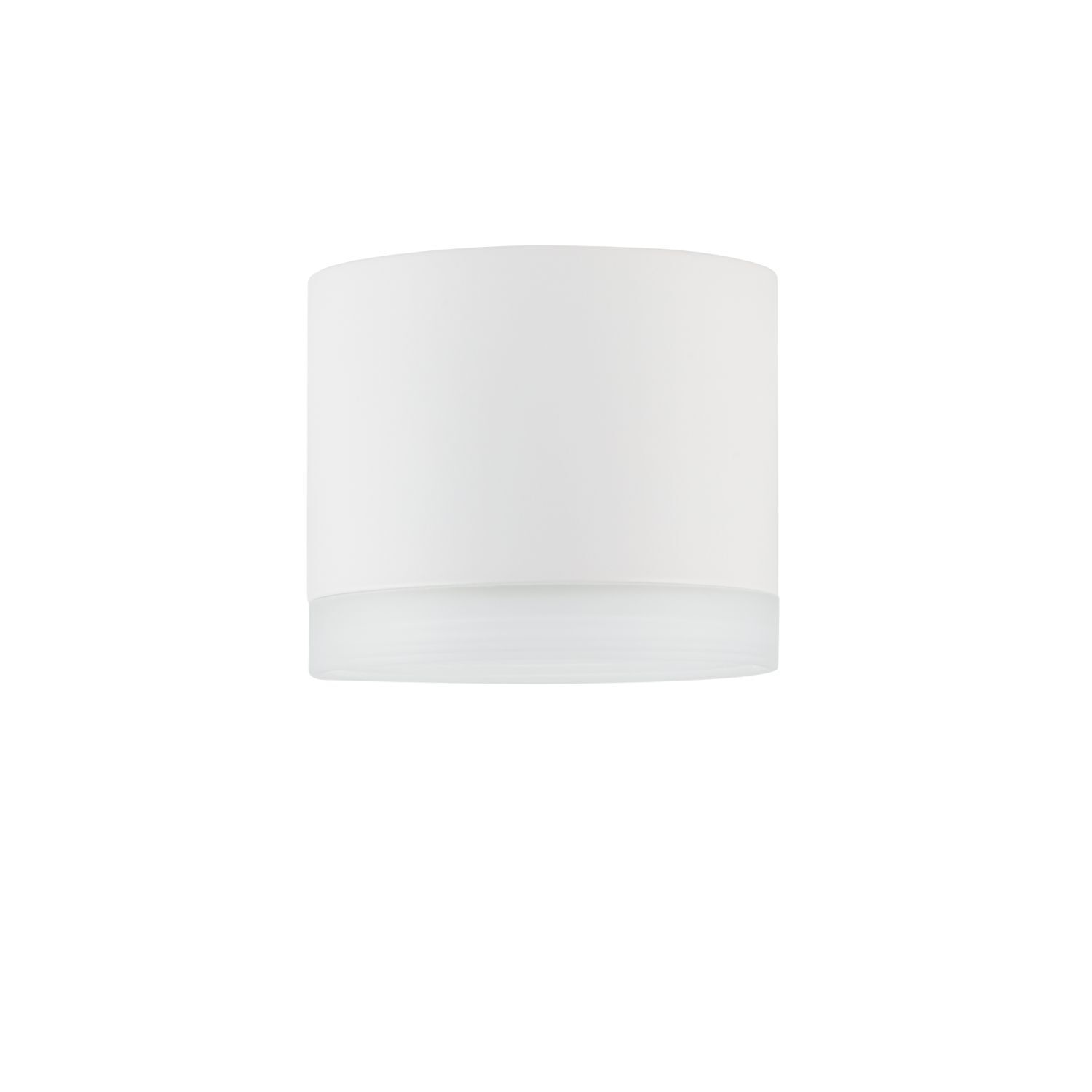 Deckenspot Ø 8,5 cm GX53 Weiß rund klein H: 7 cm