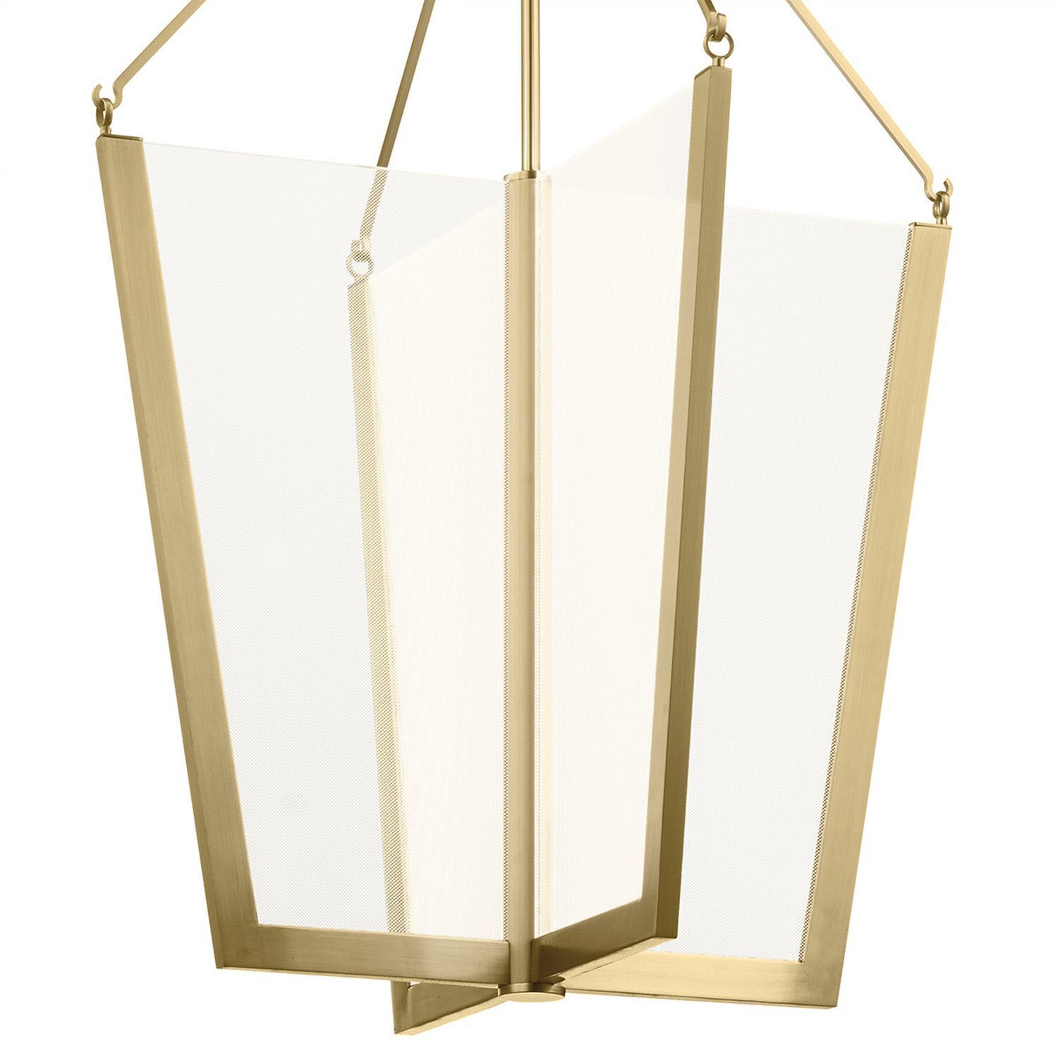 LED Hängeleuchte Metall 52,8 cm breit 3000 K Modern