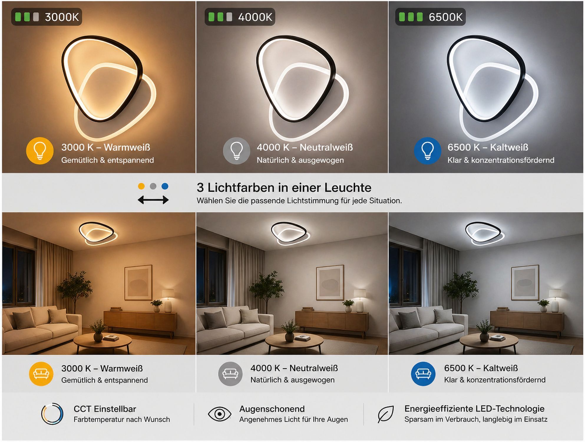 Licht, Lampe, LED, Wohnzimmer, Klimmertlicht