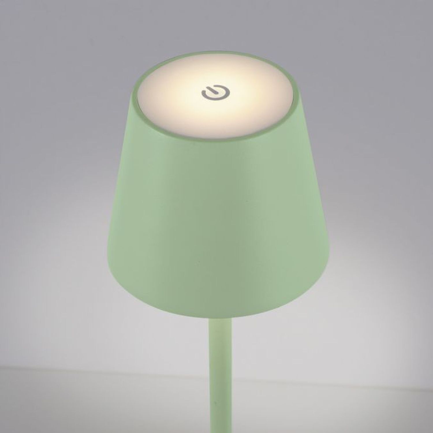 LED Akku Stehlampe Grün IP54 125 cm Touch Dimmen 3000 K Lampe, Lampenschirm