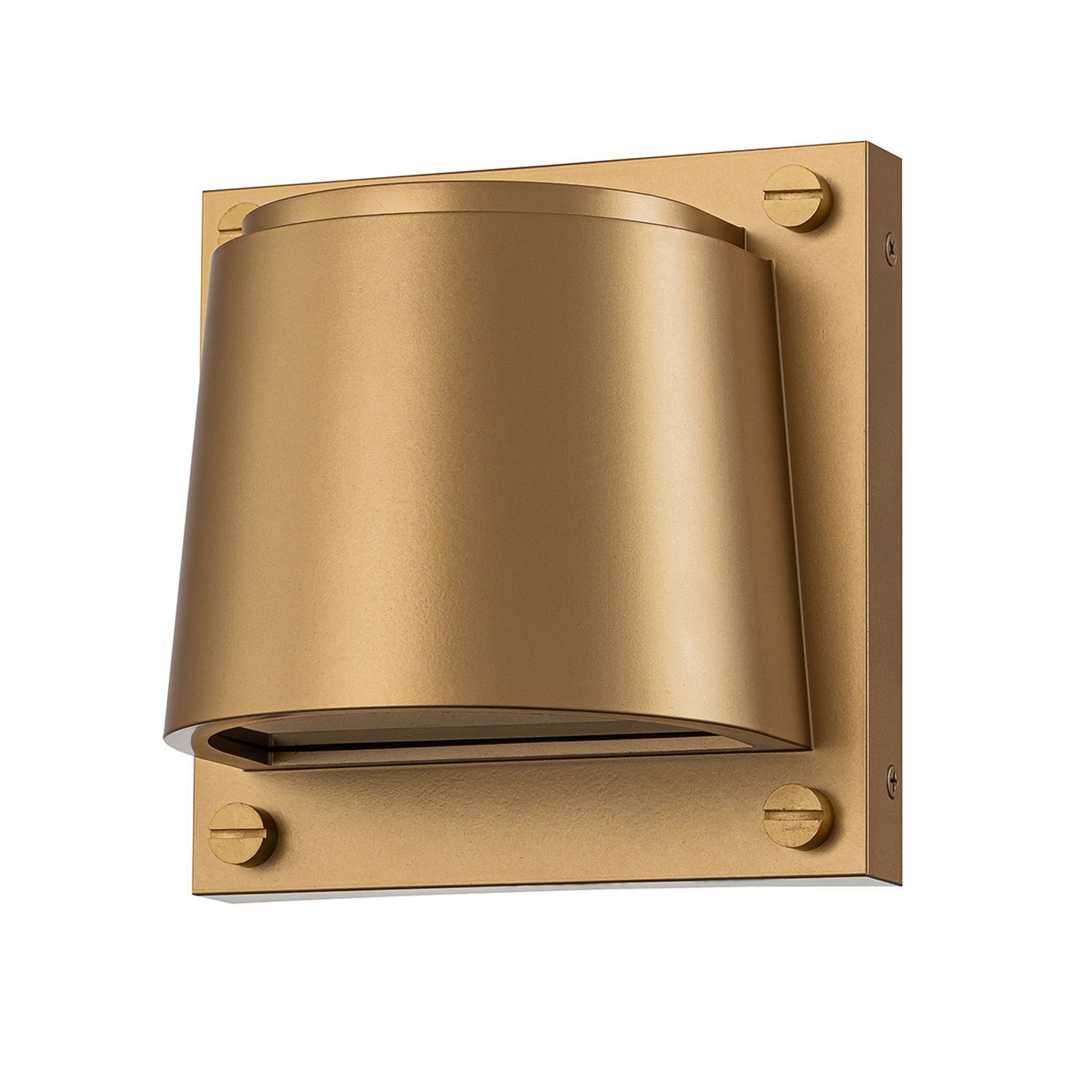 Außenleuchte IP44 in Messing Antik GU10 LED 3000 K Downlight