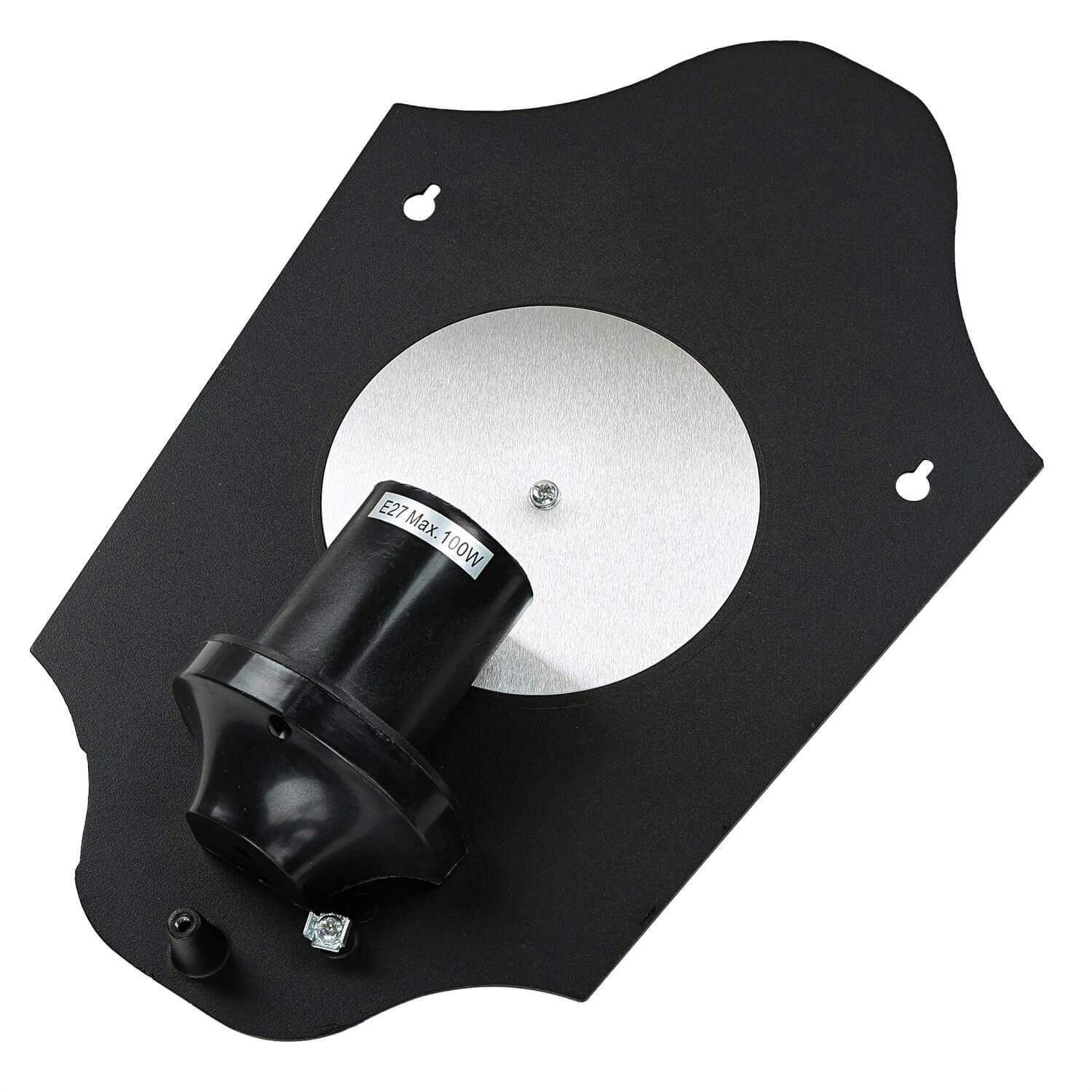 Wandleuchte Außen Kirchenglas IP43 Schwarz Haus Beleuchtung, Zubehör, Diamant, Edelstein, Schmuck