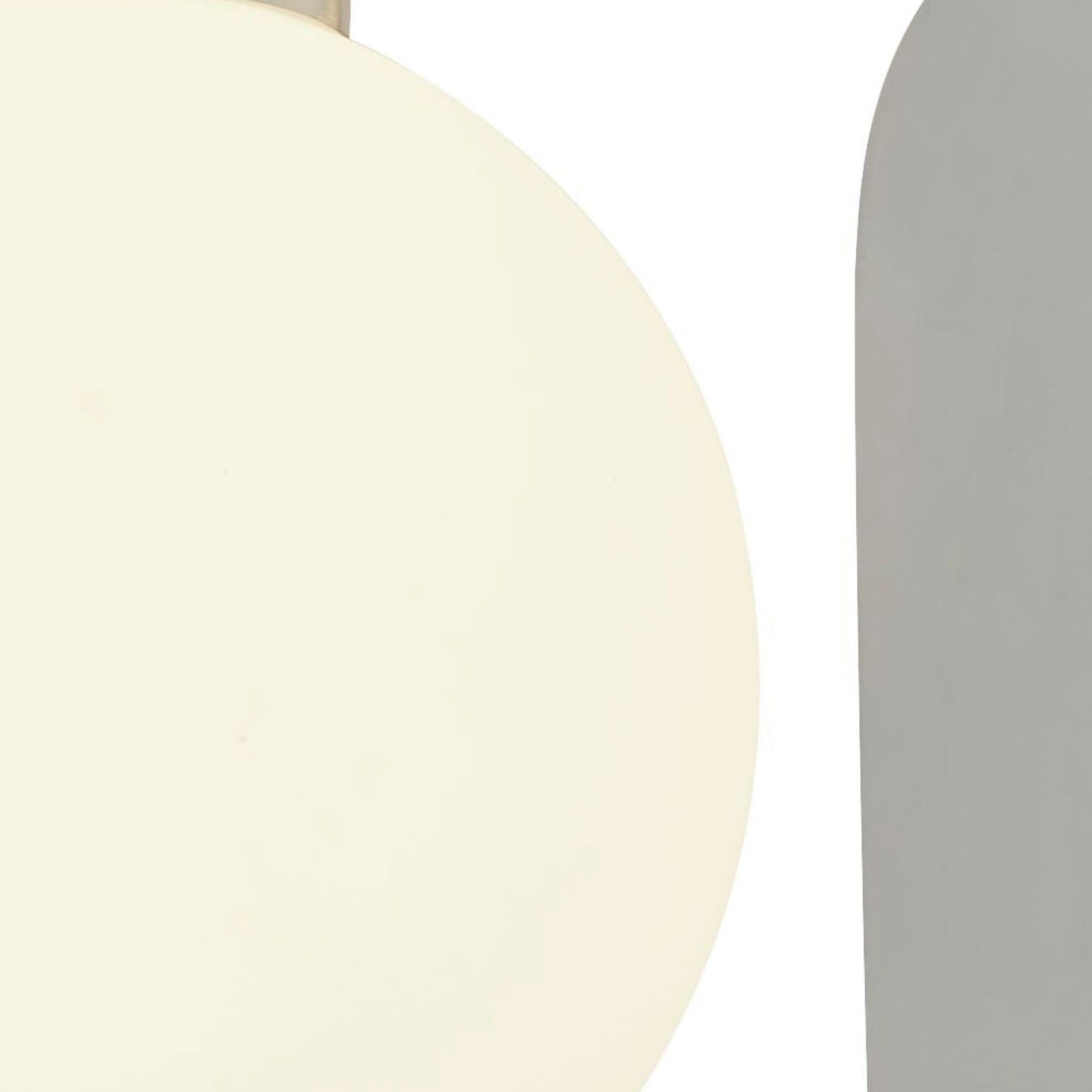 LED Wandleuchte Chrom Weiß 3000 K H: 28 cm Metall Glas