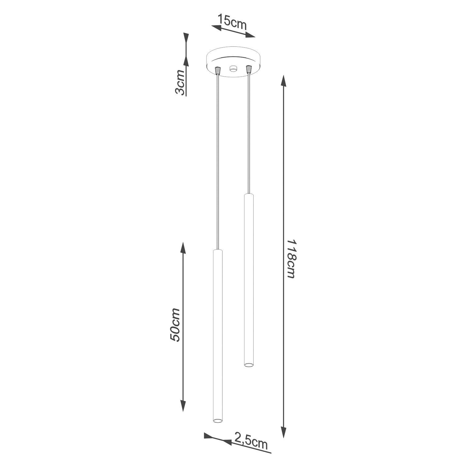 pendant, hängelampe, LED-stab, deckenleuchte, metallische fixture