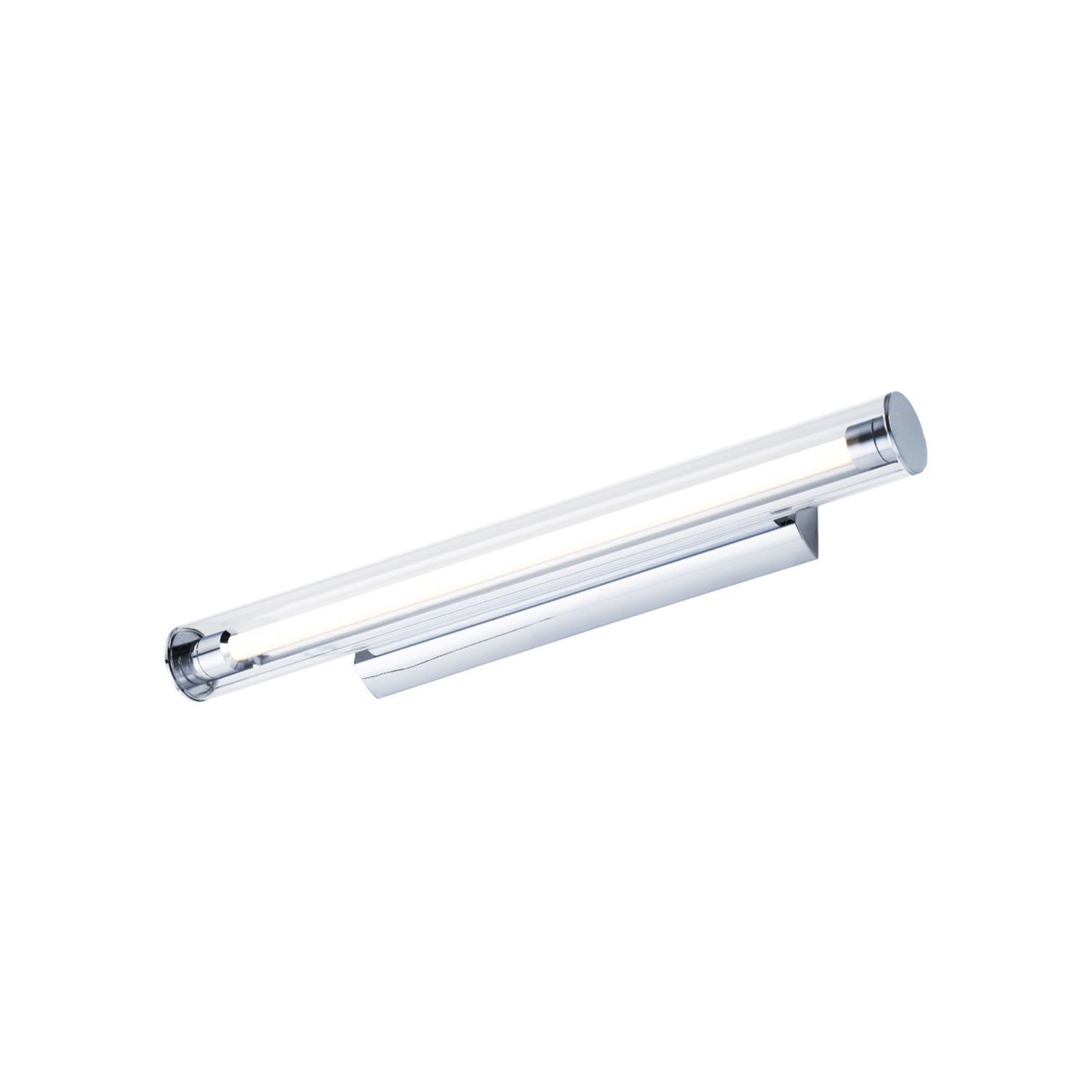LED Wandleuchte Chrom 3000 K 870 lm Glas Metall 59 cm