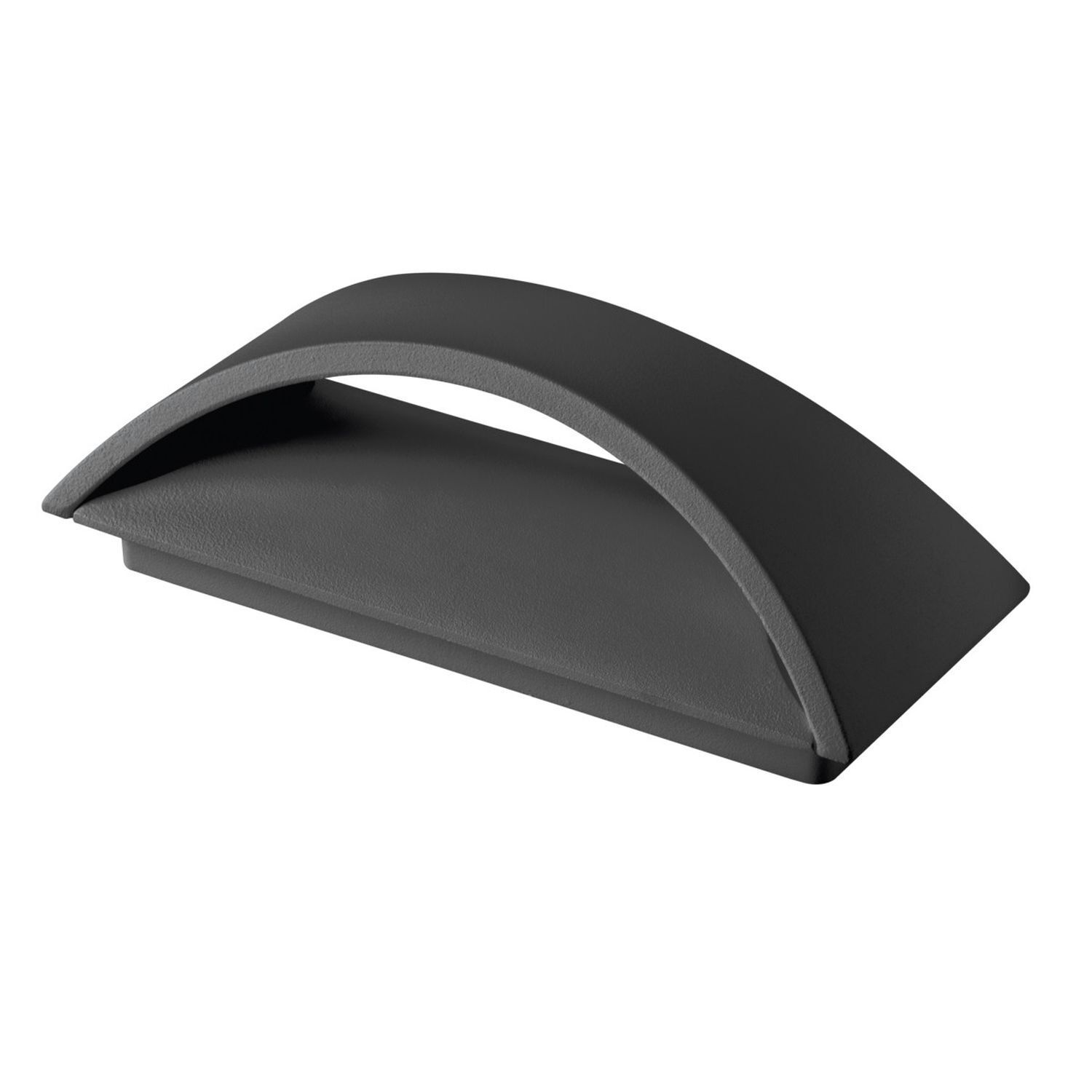 LED Wandlampe Außen Aluminium IP54 Schwarz Up Down