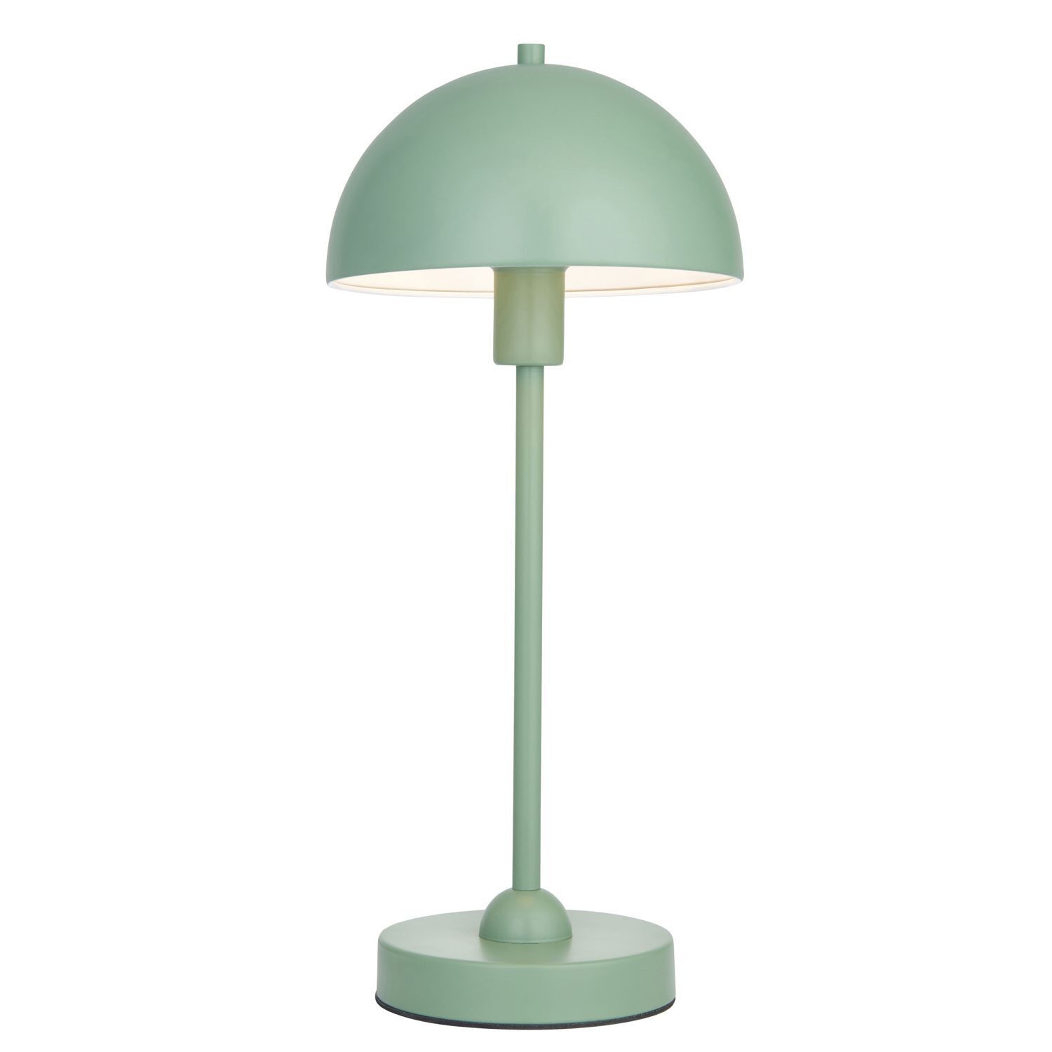 Pilzleuchte Metall 41 cm hoch Mintgrün E14 Bauhaus