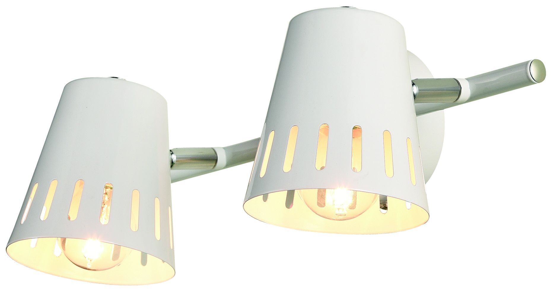 Spot Deckenstrahler Weiß Metall Modern praktisch